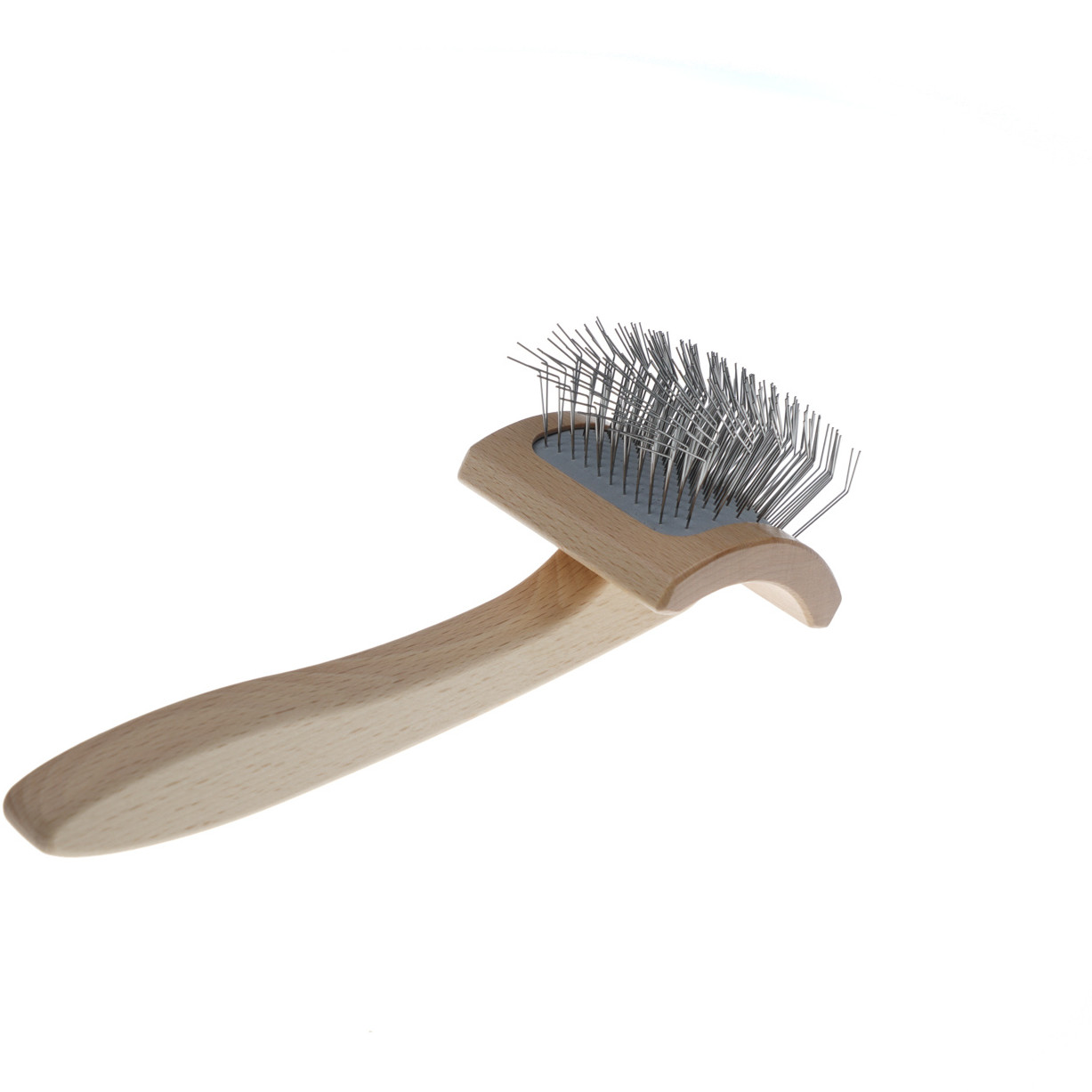 Hundebürste CHARLY SLICKER klein natur