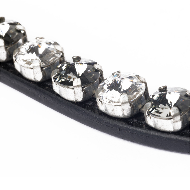 Stirnband DIAMOND schwarz/grau/weiß