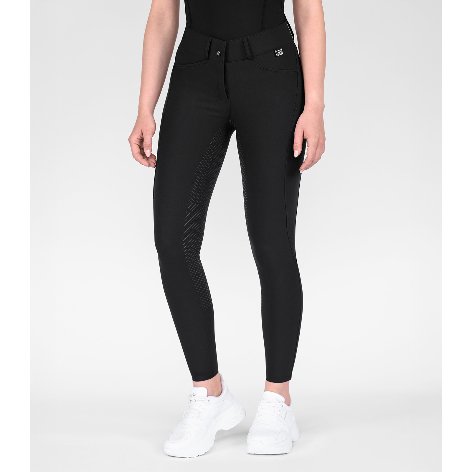 Damen Reithose Silikon Vollbesatz COMFORT RIDE schwarz