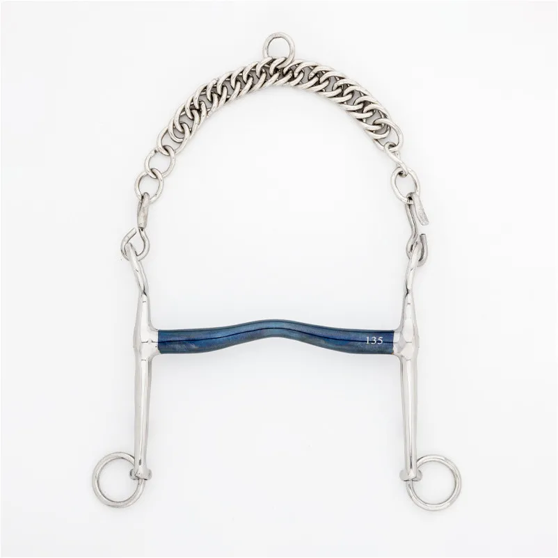 Dressurkandare ERGONOMIC Zungenbogen 14mm