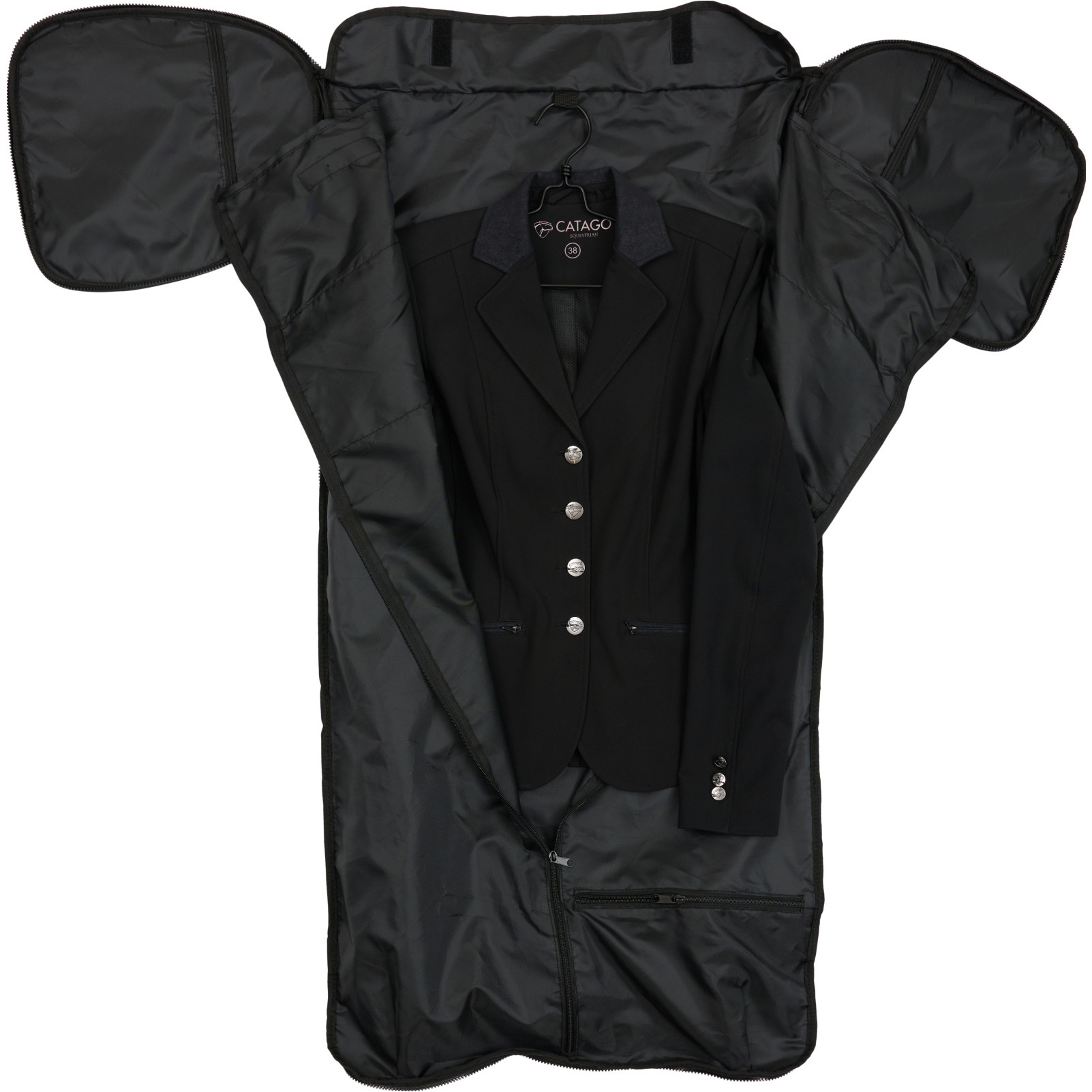 Reisetasche mit Kleidersack BIG schwarz 