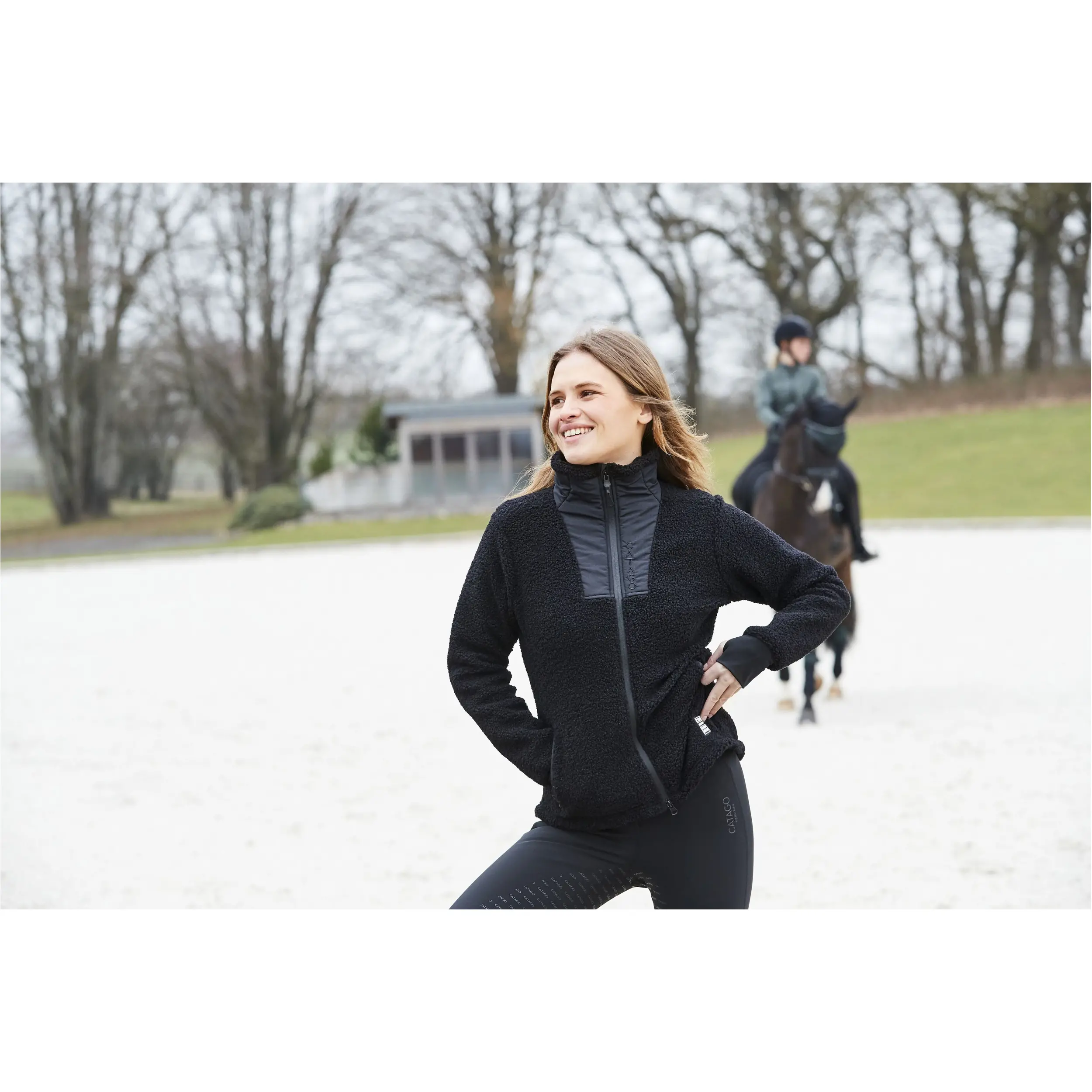 Damen Reitjacke ASHLEY schwarz