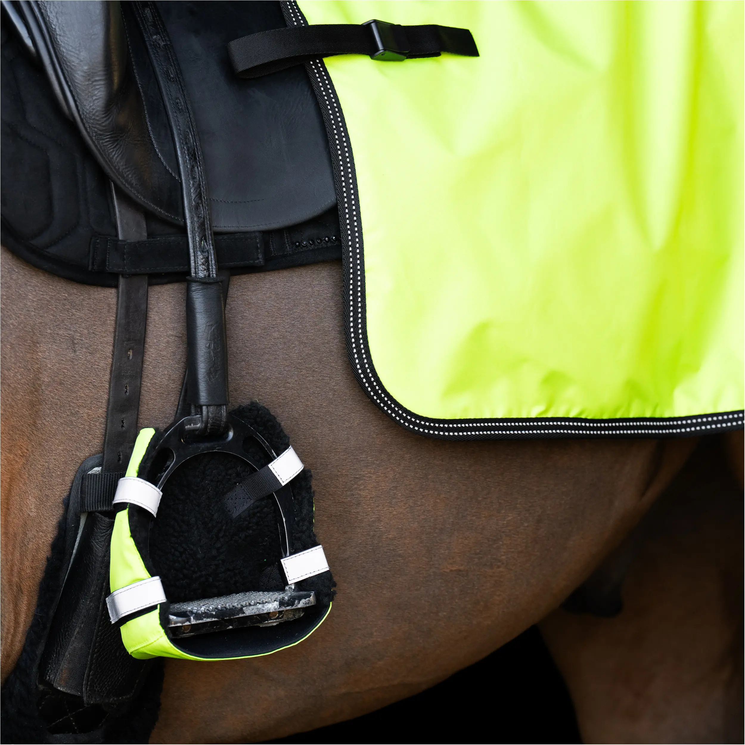 Steigbügel-Zehenwärmer IRHReflective yellow Steigbügel-Zehenwärmer IRHReflective yellow