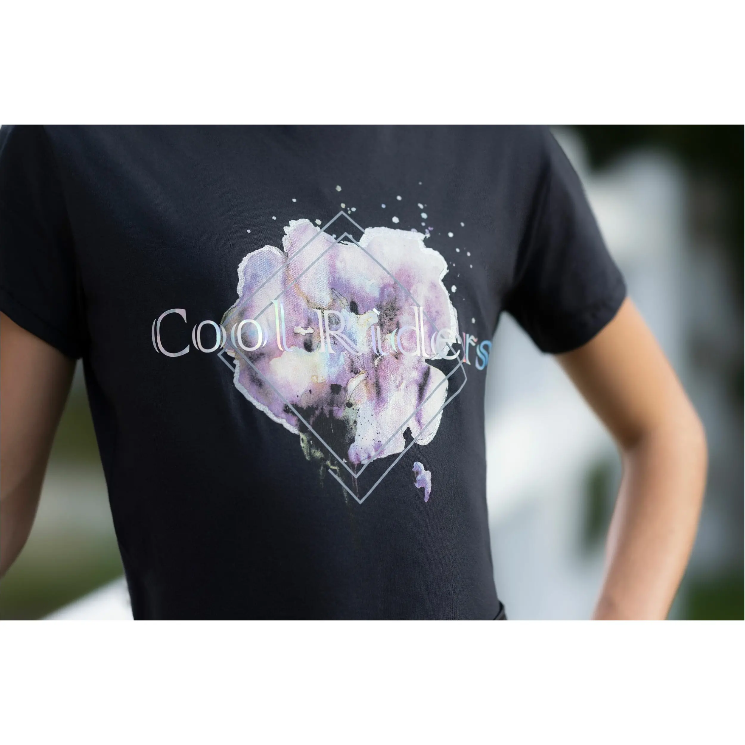 Kinder T-Shirt HAILEY schwarz