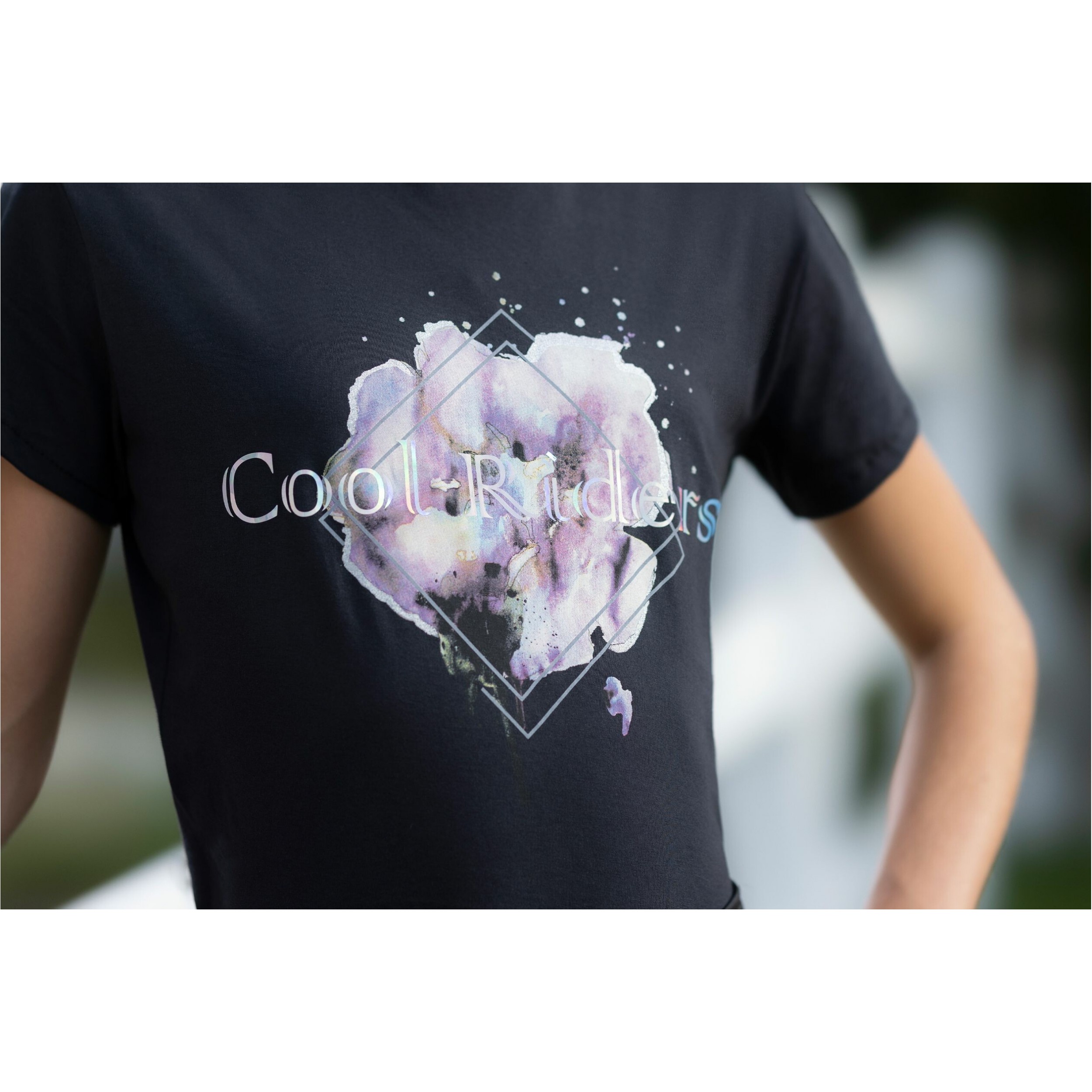 Kinder T-Shirt HAILEY schwarz