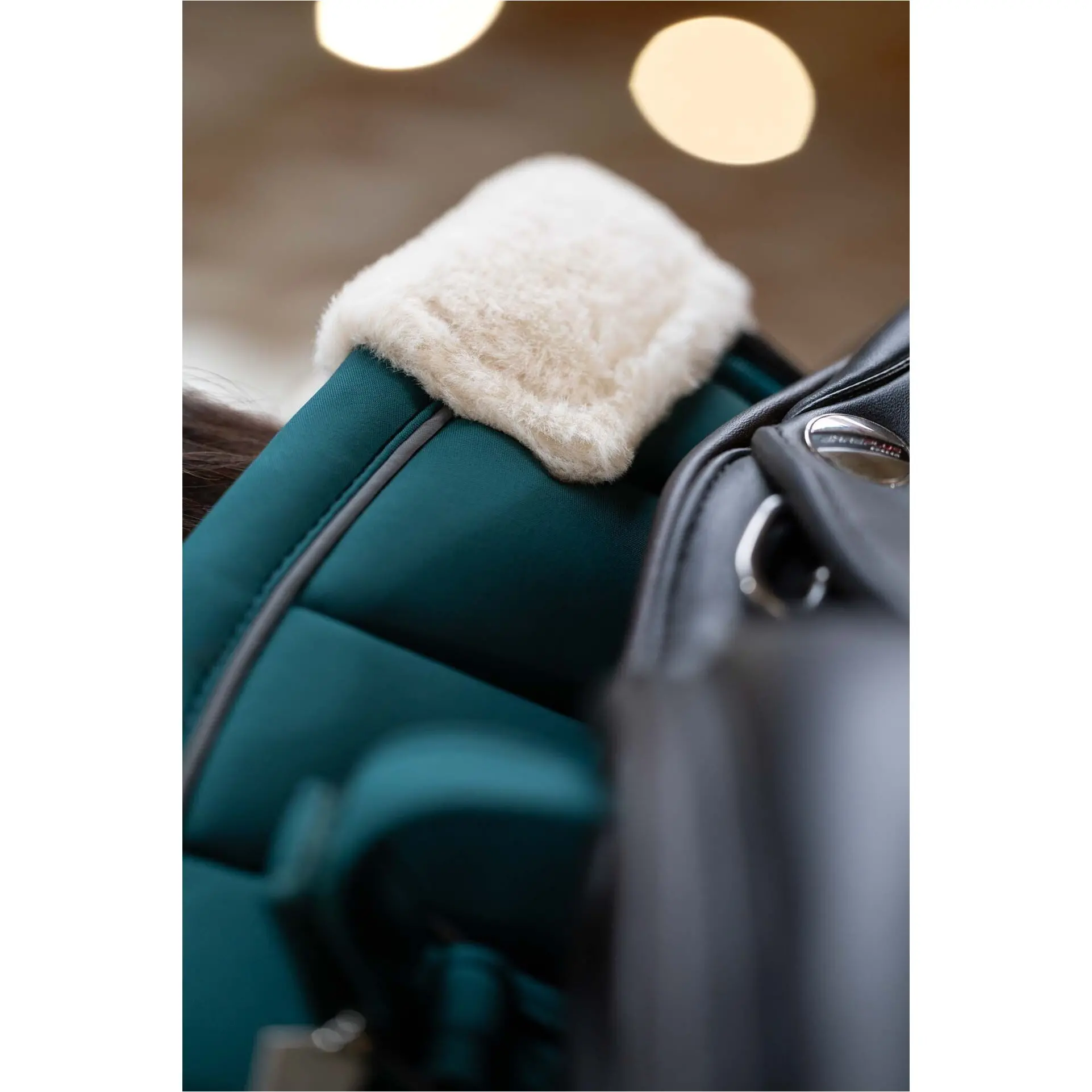 Schabracke LIVIGNO ELEGANCE dunkelgrün