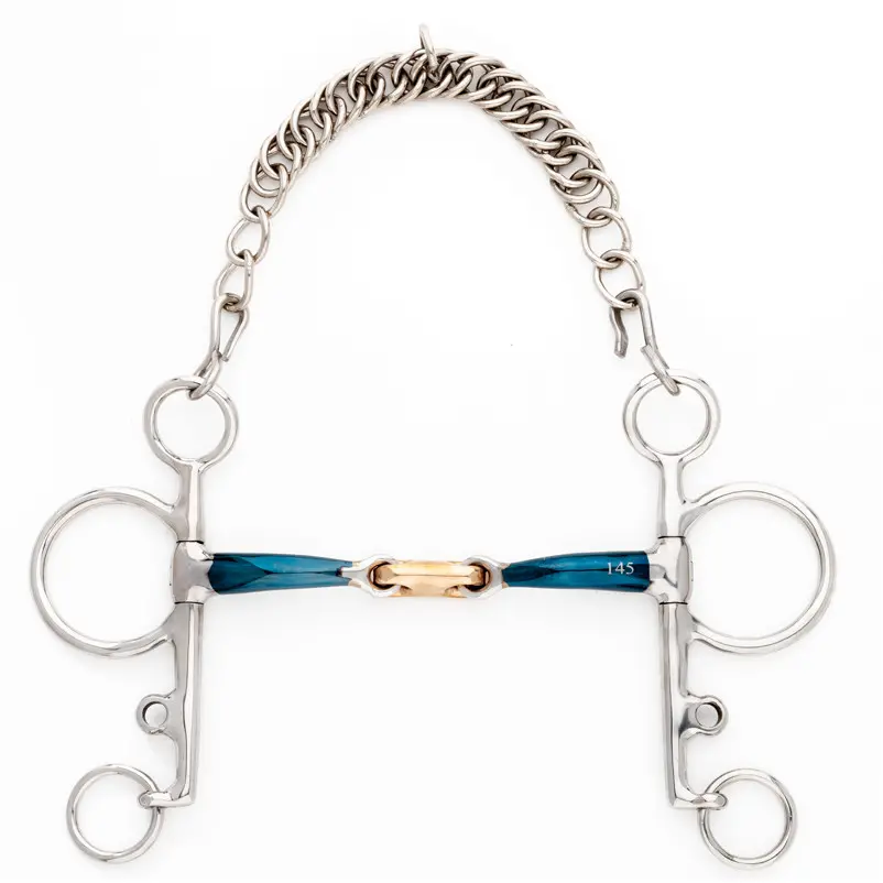 Pelham doppelt gebrochen ERGONOMIC 14mm