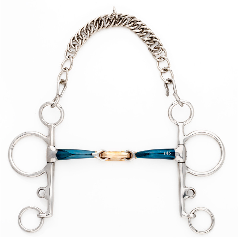 Pelham doppelt gebrochen ERGONOMIC 14mm