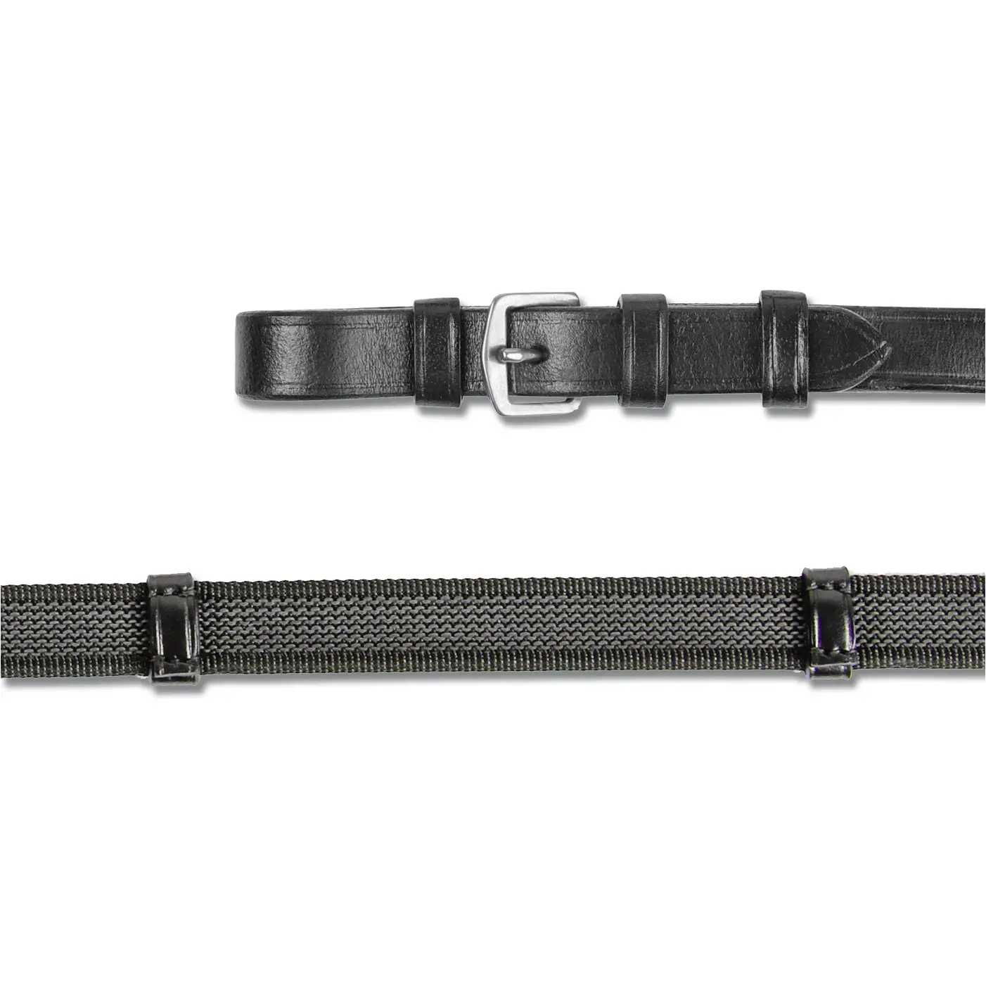 Anti-Slip-Zügel schwarz