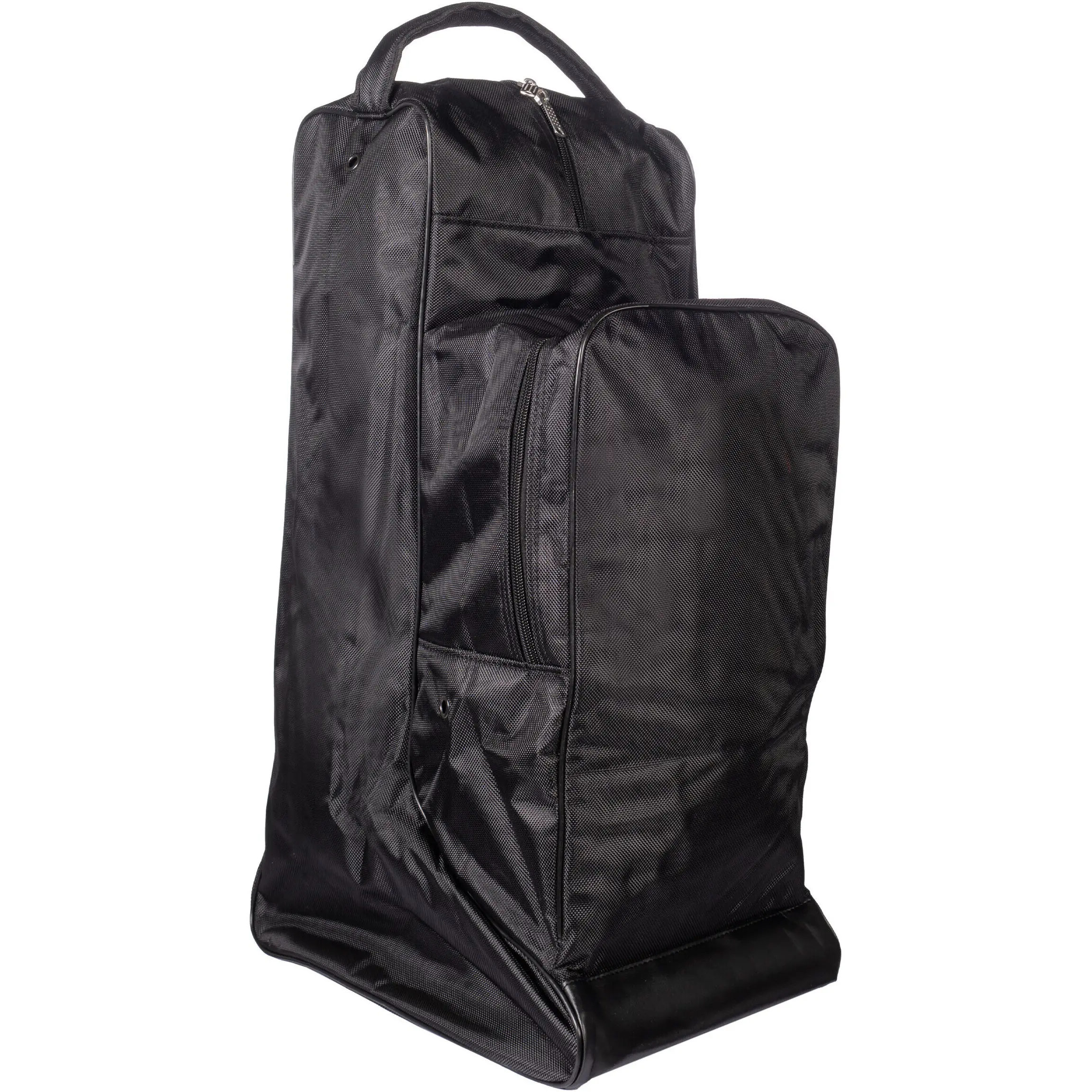 Reitstiefeltasche mit Helmfach schwarz