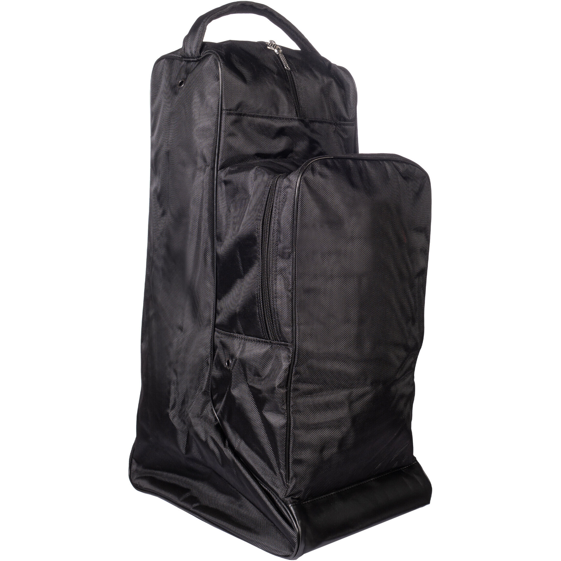 Reitstiefeltasche mit Helmfach schwarz