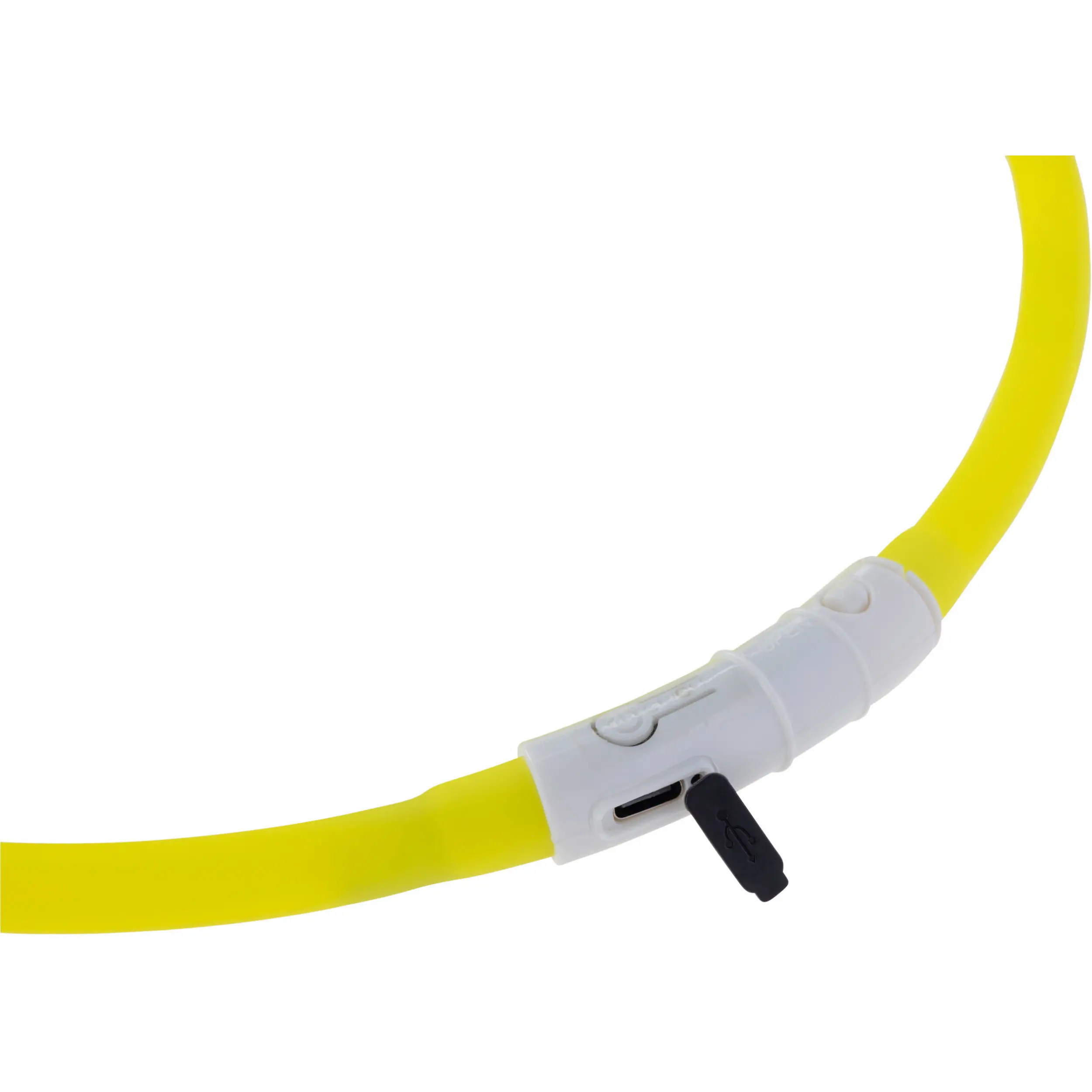 Halsring LED gelb 150cm