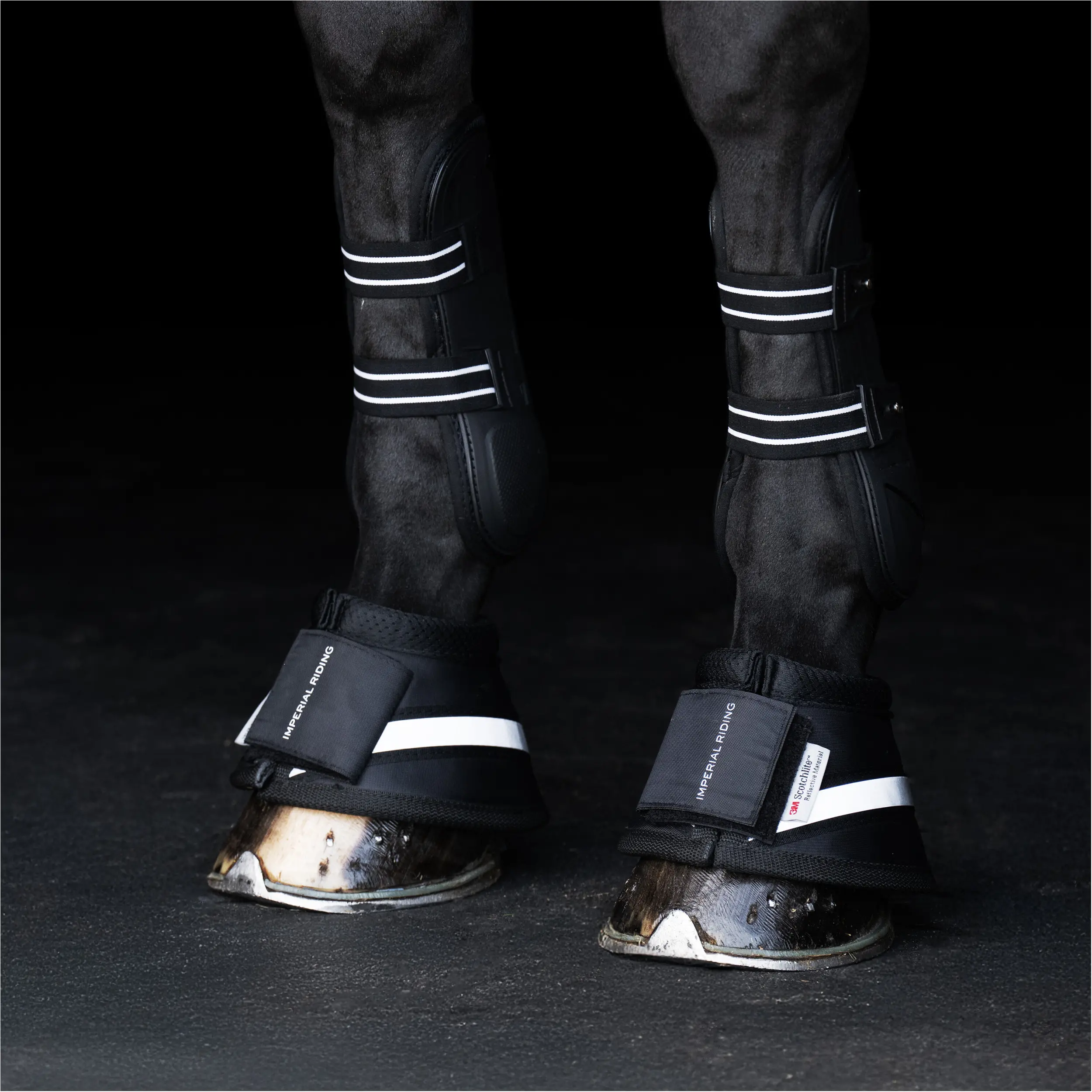 Hufglocken IRHReflective schwarz Hufglocken IRHReflective schwarz