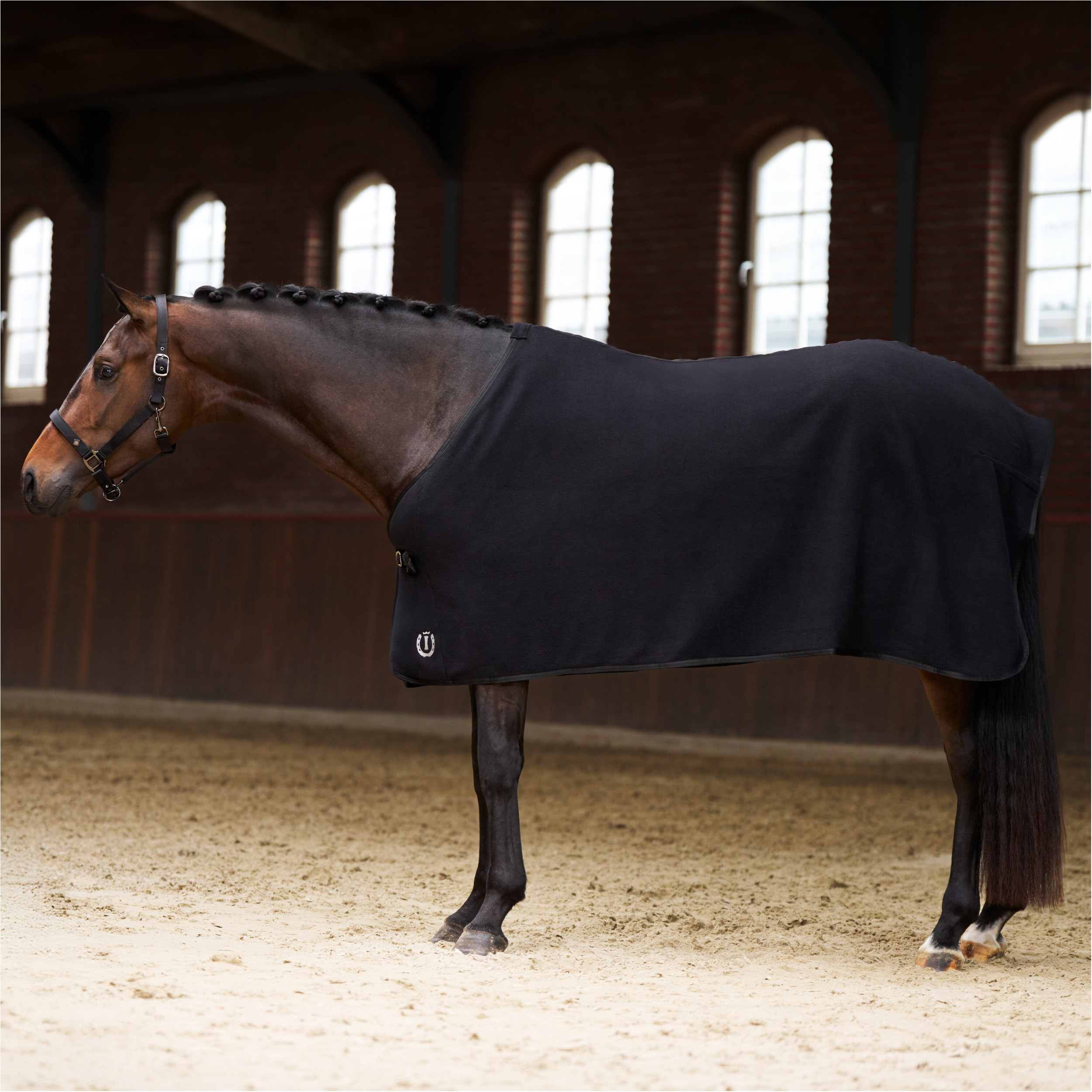 Fleecedecke IRHFundamental BASIC schwarz