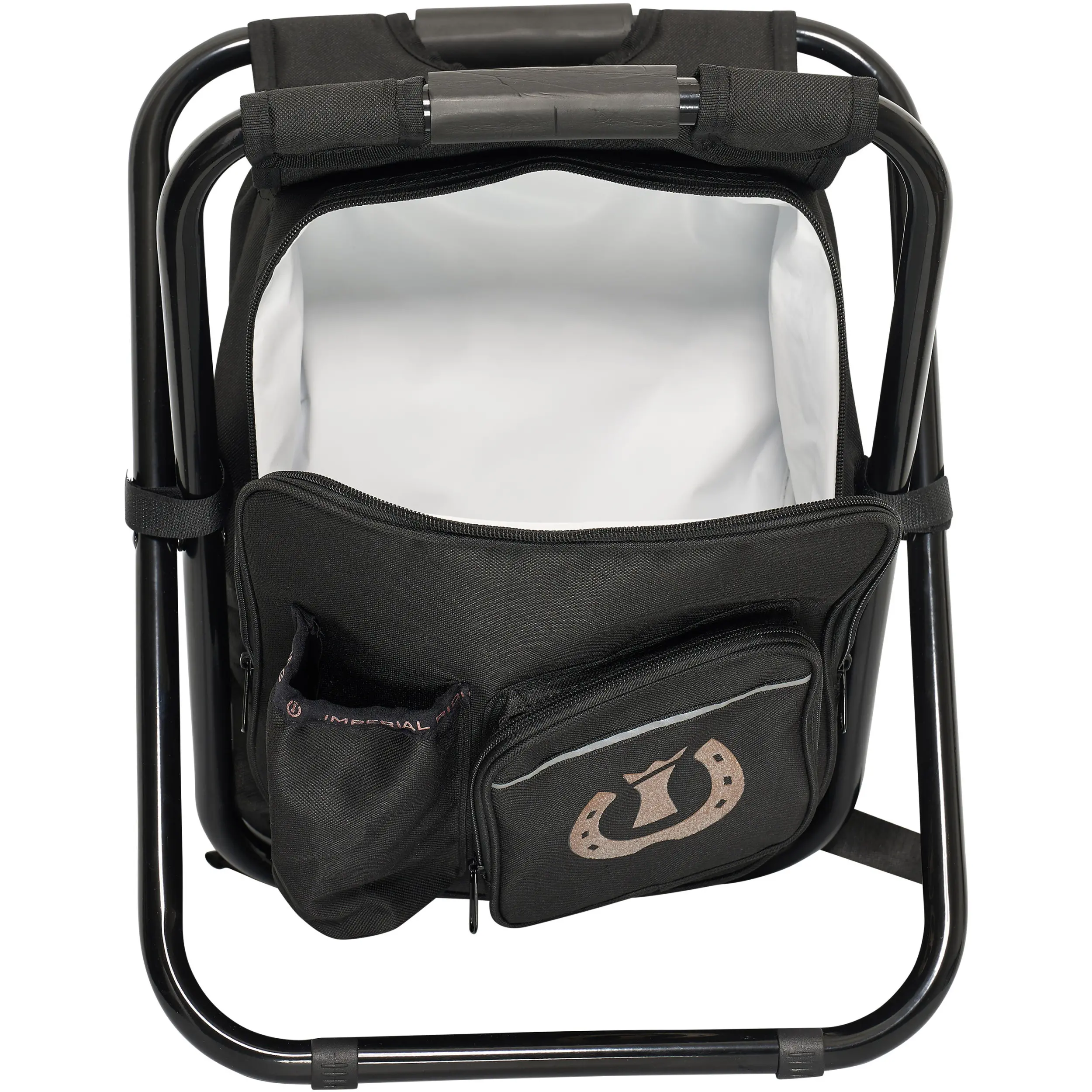 Rucksack mit Kühlfach & Sitzfunktion IRHTake a seat schwarz