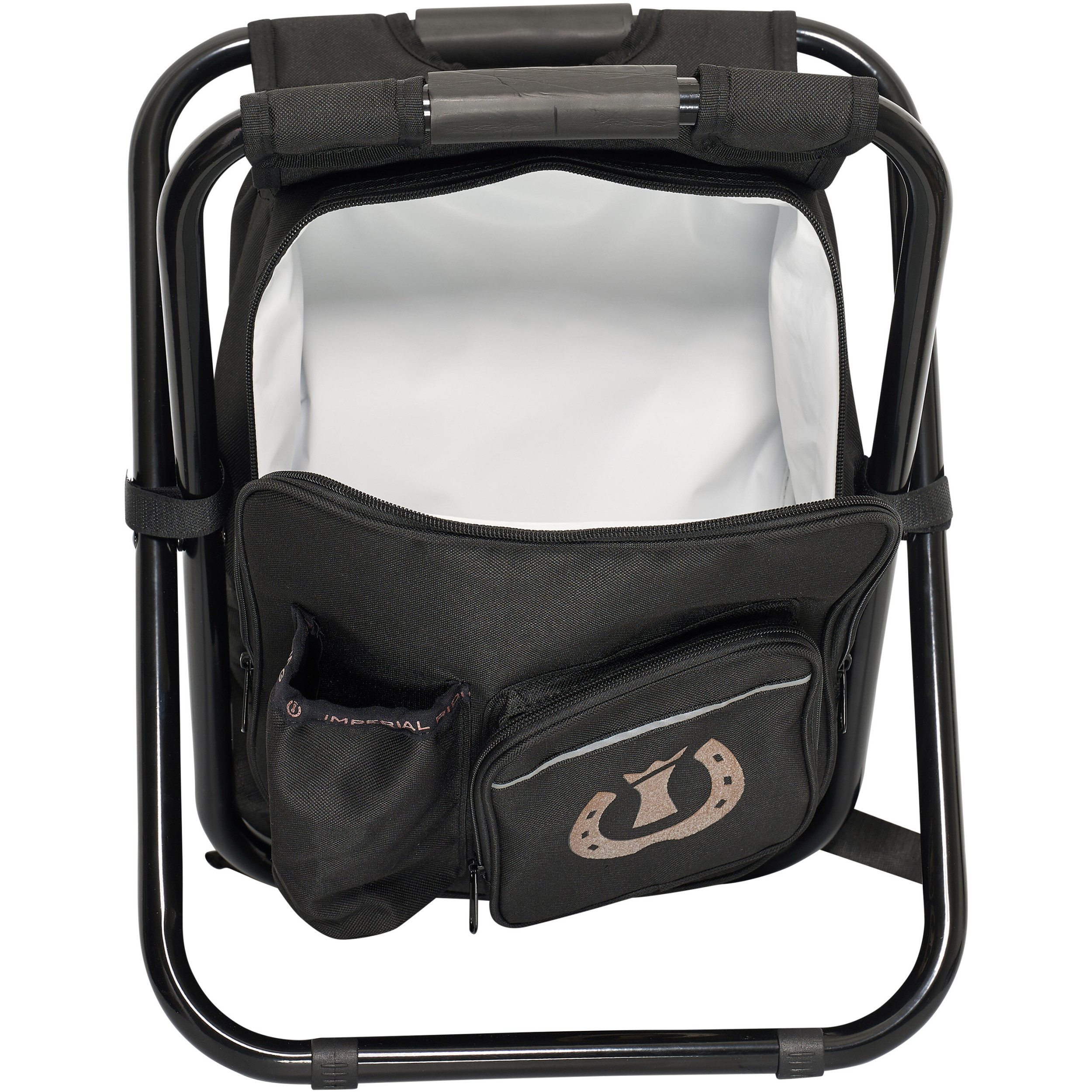 Rucksack mit Kühlfach & Sitzfunktion IRHTake a seat schwarz