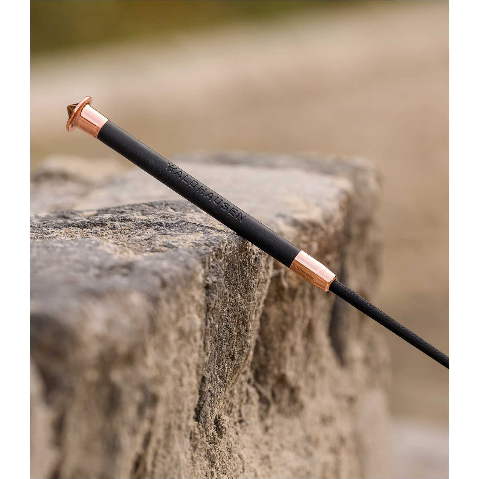 Dressurgerte NOBLESSE schwarz/rosegold