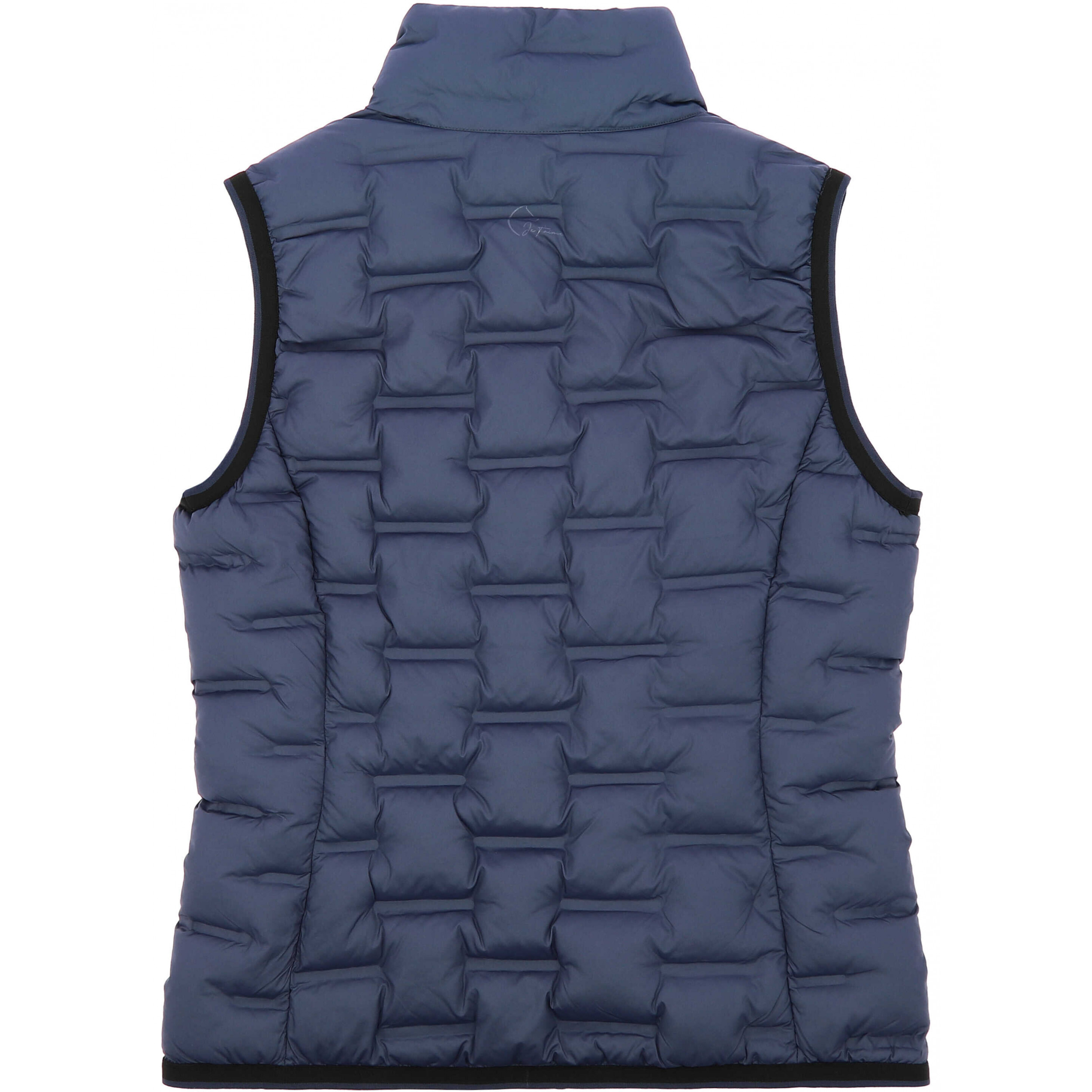 Damen Steppweste Je t'aime AURORE blau/grau