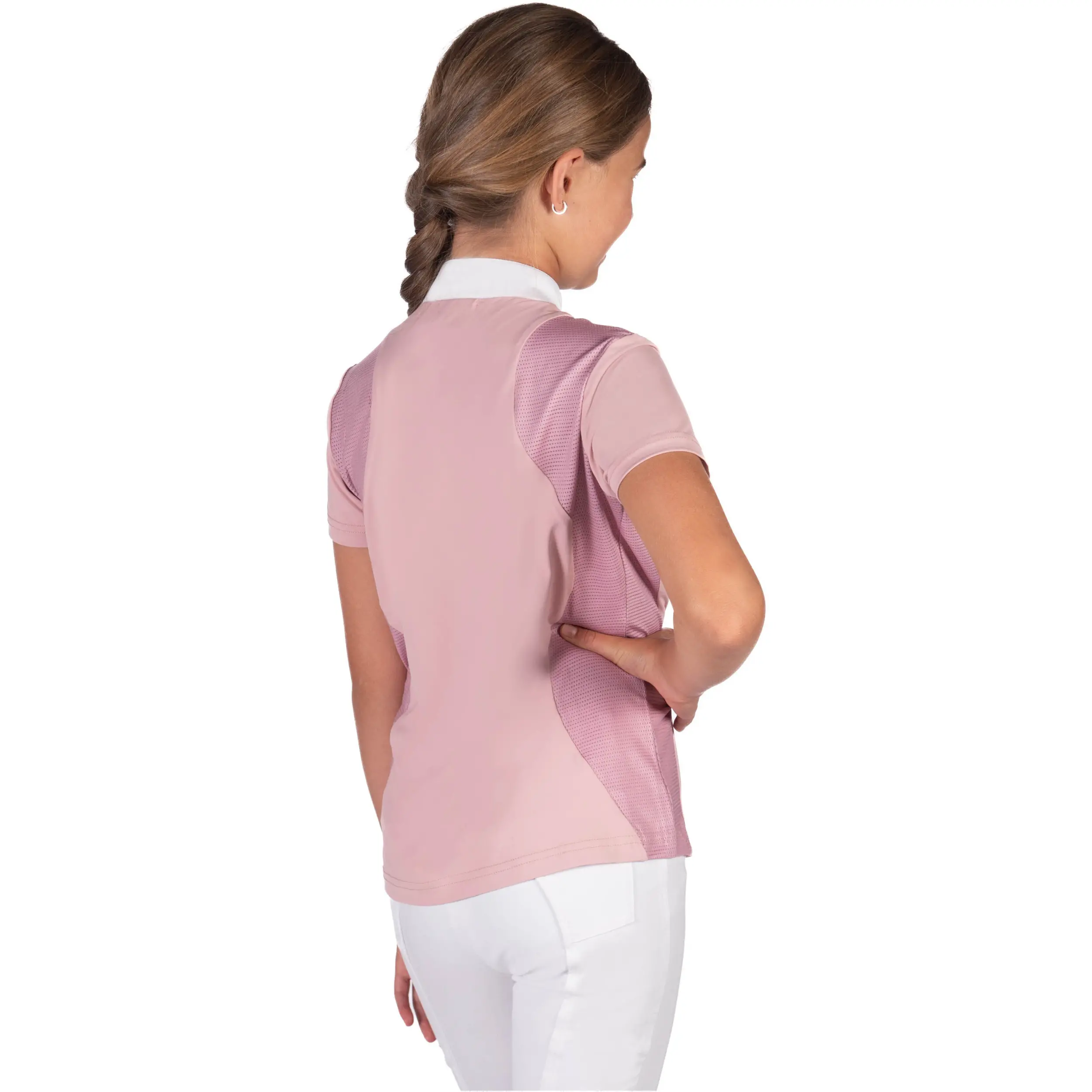 Kinder Turniershirt GLAM KIDS altrosa