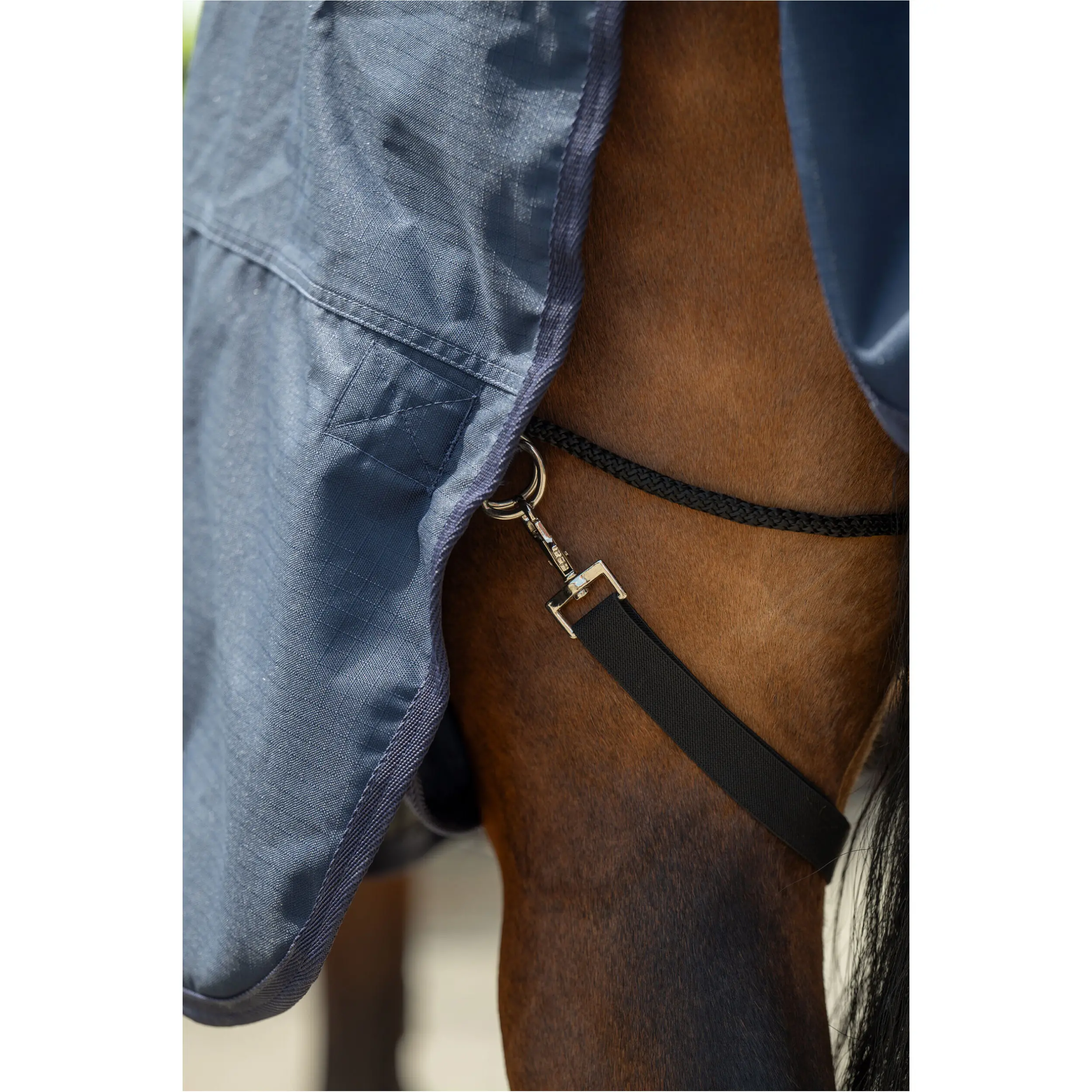 Weidedecke Halsteil (abnehmbar) 600D mit Clip in System ohne Liner KOMBI 2 dunkelblau Weidedecke Halsteil (abnehmbar) 600D mit Clip in System ohne Liner KOMBI 2 dunkelblau