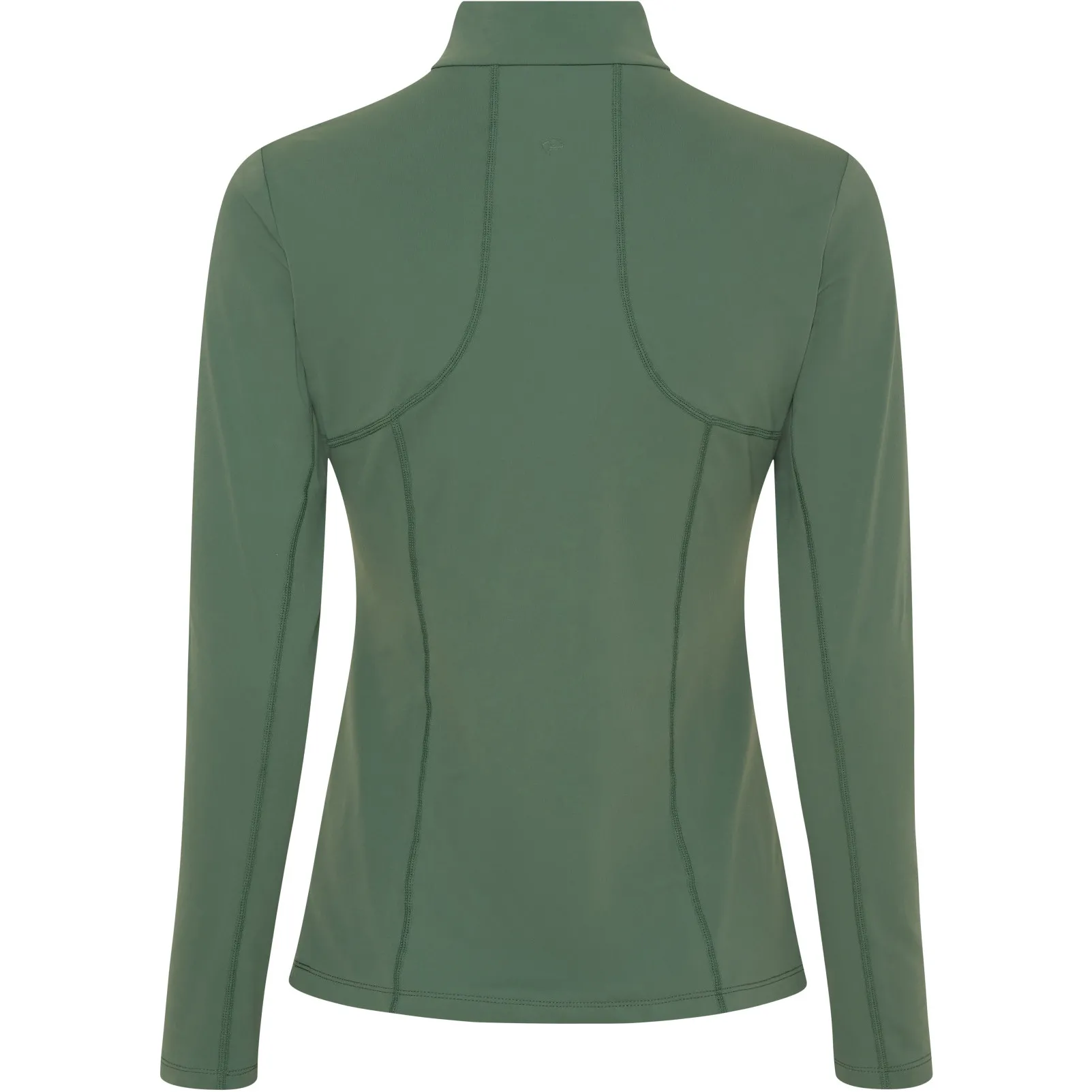 Damen Funktionsshirt Langarm BREE half-zip duck green