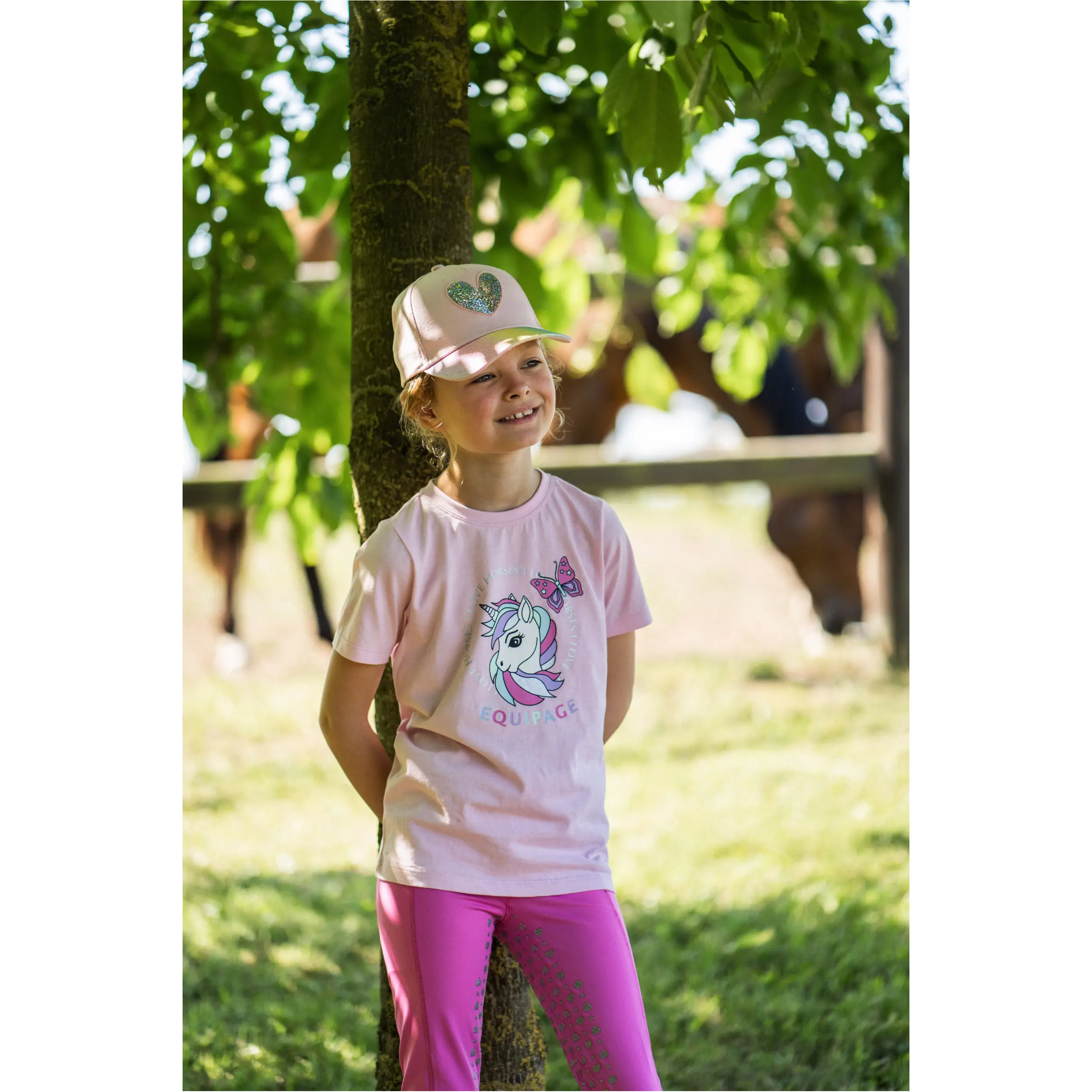 Kinder T-Shirt TESSIE pink mist Kinder T-Shirt TESSIE pink mist
