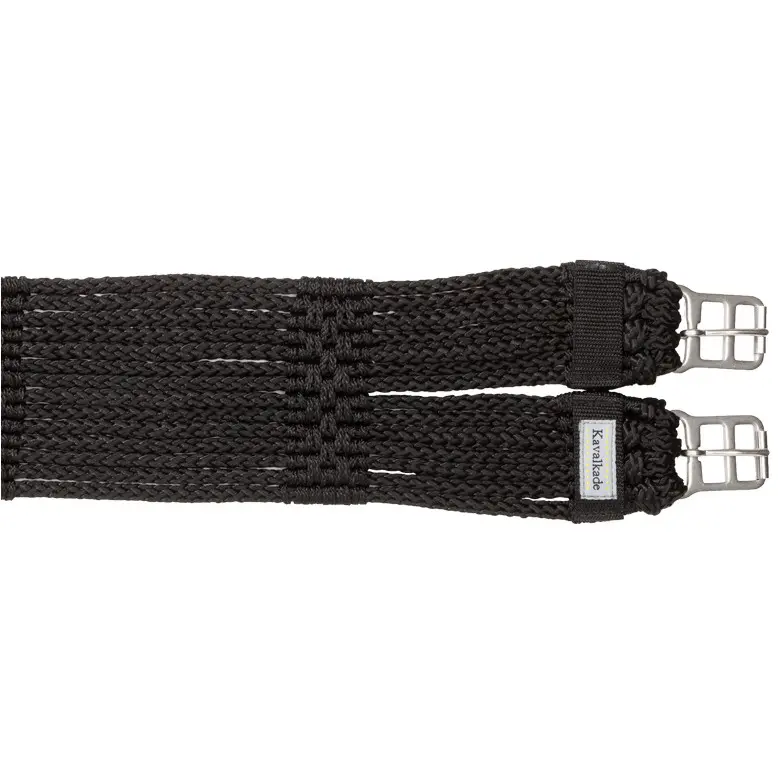 Schnurenkurzgurt ohne Elast ROPE schwarz