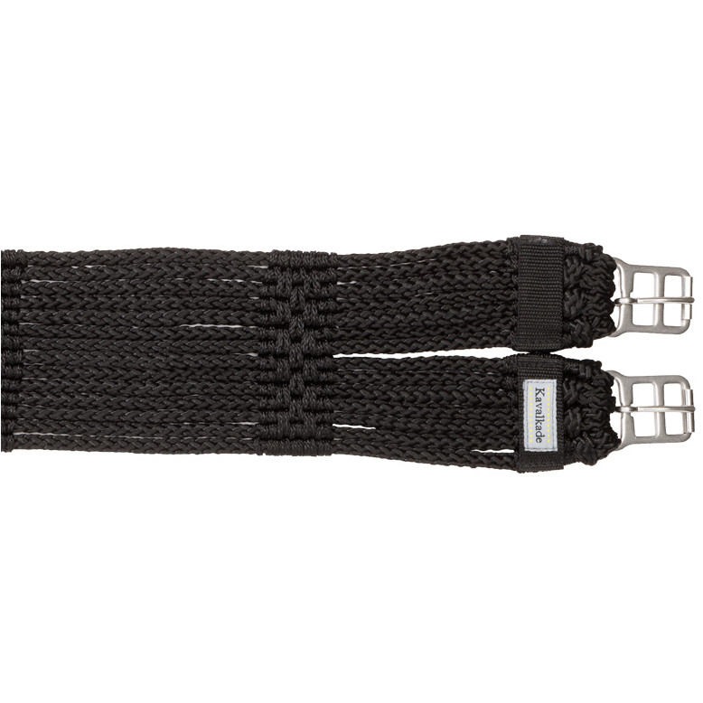 Schnurenkurzgurt ohne Elast ROPE schwarz