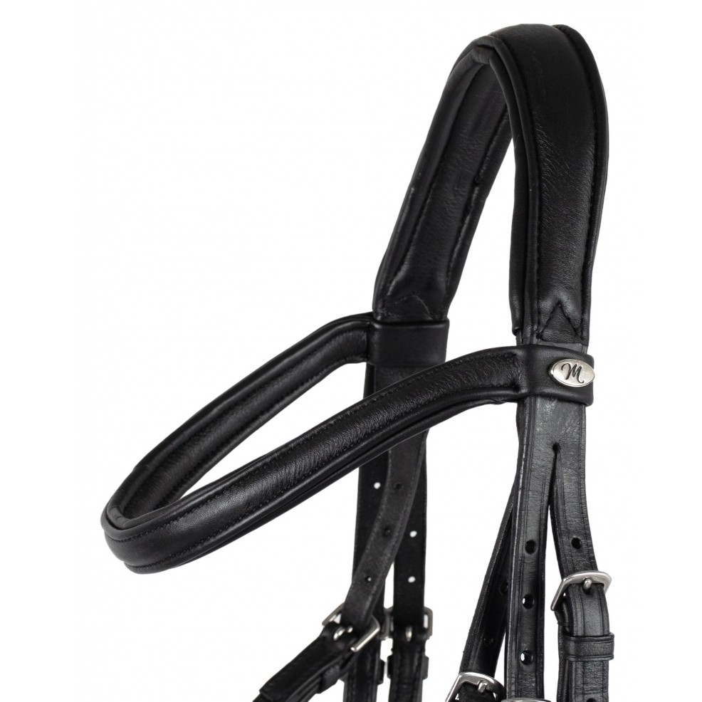 Trensenzaum Soft COMFORT schwarz