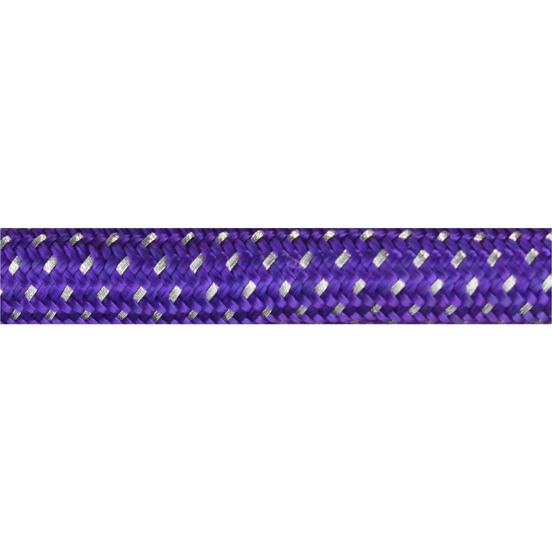 Führstrick mit Karabinerhaken reflektierend violett 200cm