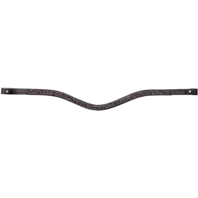 Stirnband BUTTON schwarz/marine/schwarz
