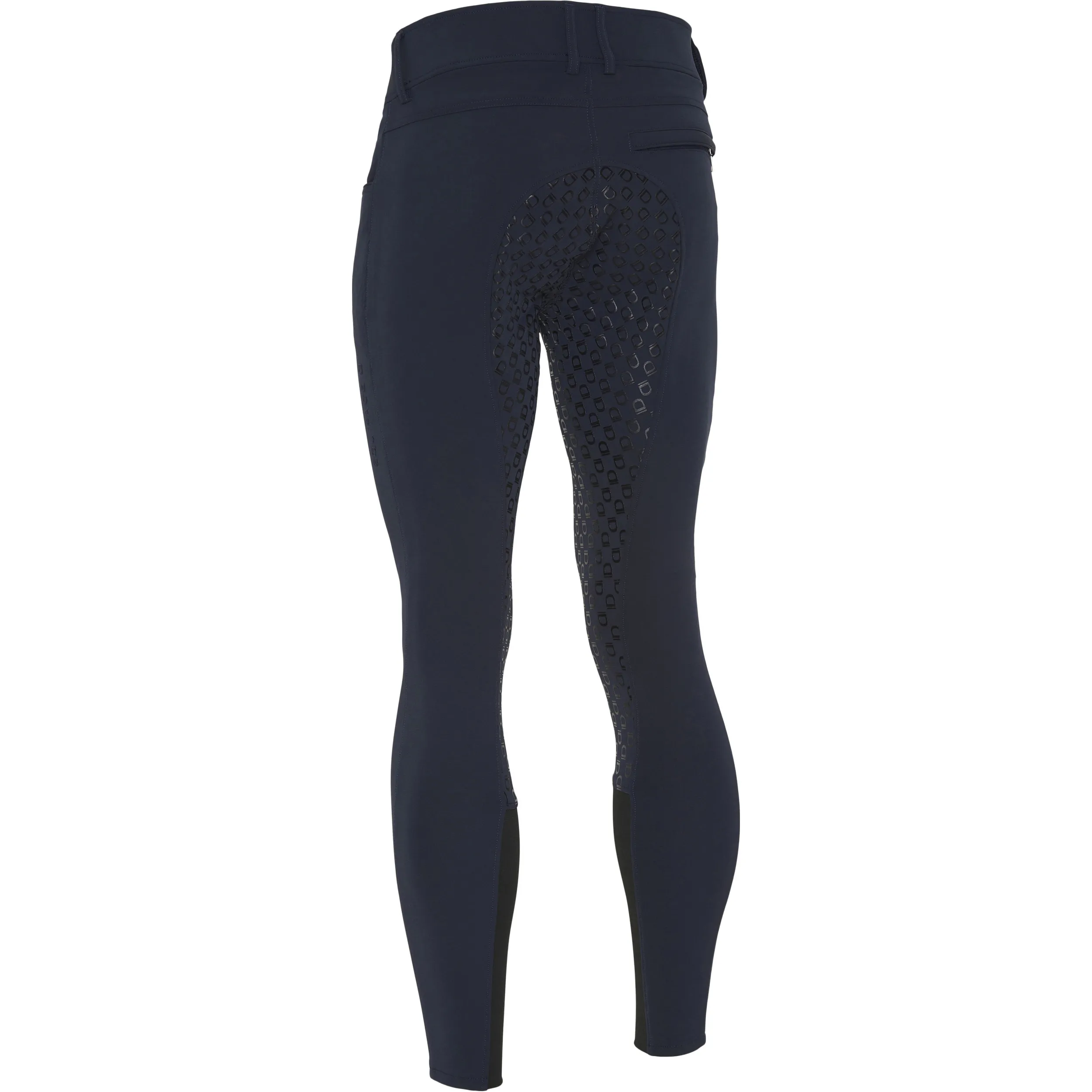 Jungen Reithose Silikon Vollbesatz HURT navy