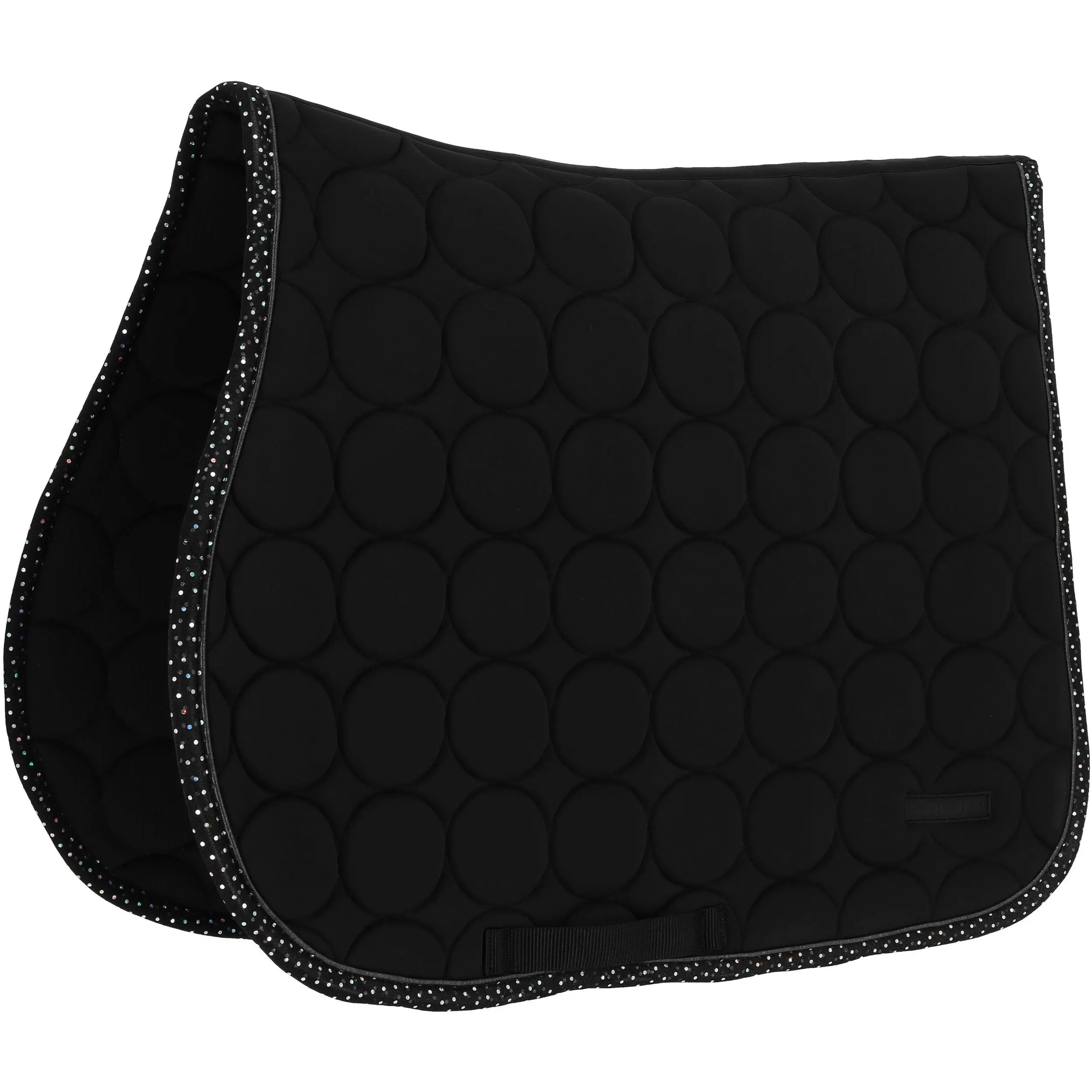 Schabracke DISCO schwarz Warmblut Vielseitigkeit Schabracke DISCO schwarz Warmblut Vielseitigkeit