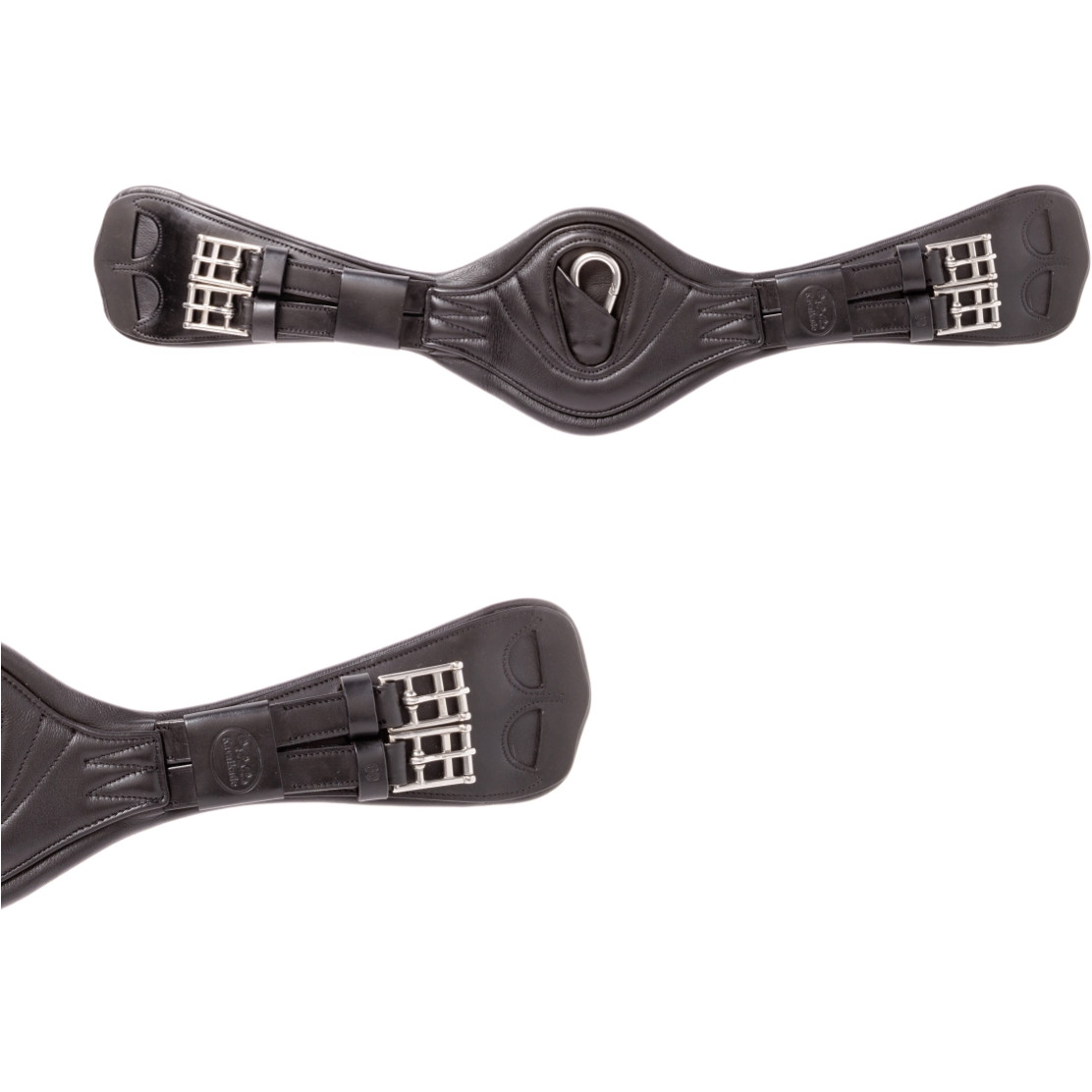 Lederkurzgurt ohne Elast JULIUS Softleder schwarz