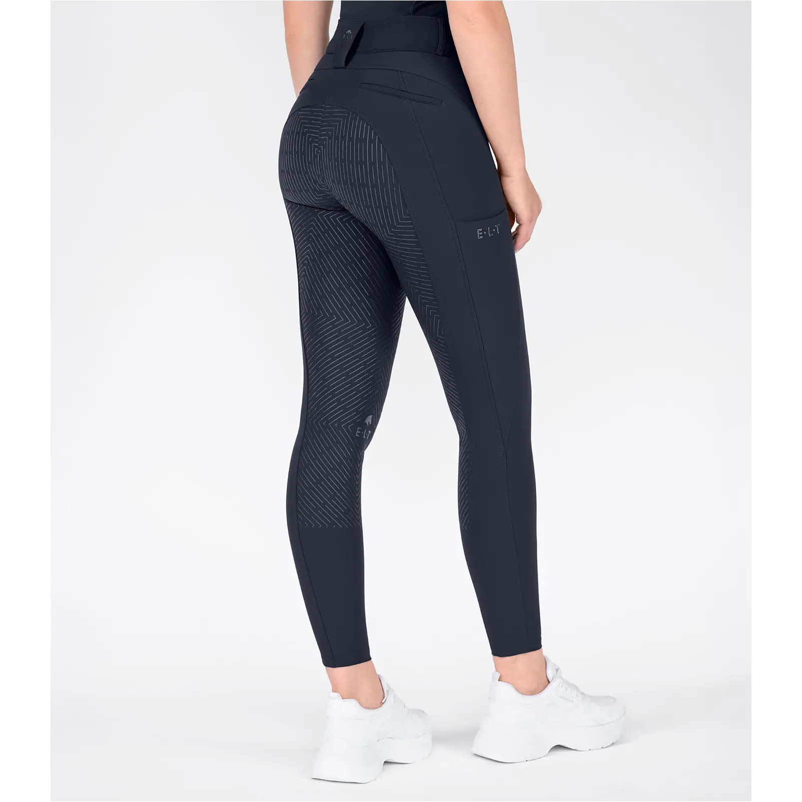 Damen Reithose Silikon Vollbesatz COMFORT RIDE tiefblau
