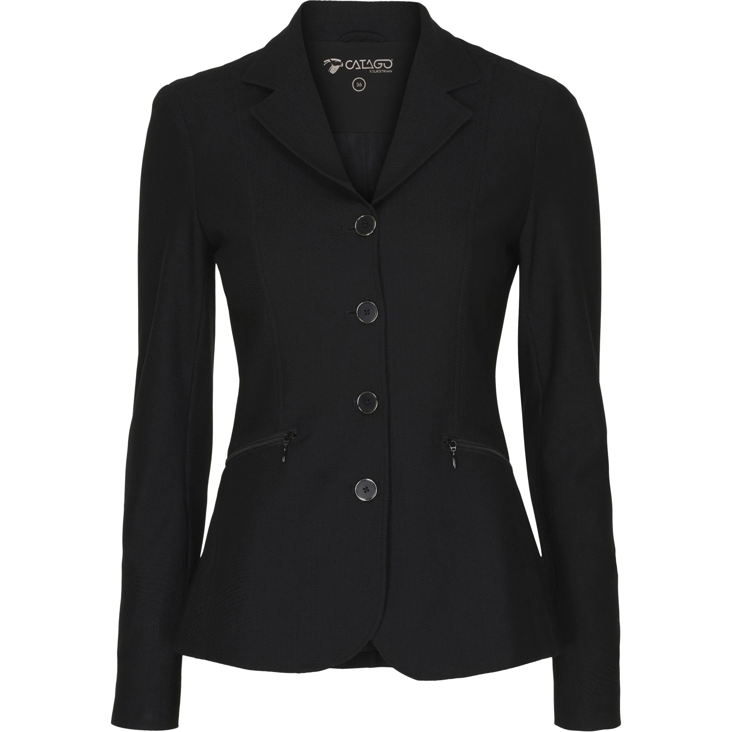 Damen Sommer Turnierjacket FALLON schwarz