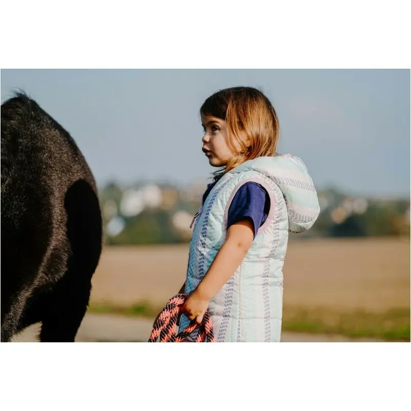 Kinder Steppweste wendbar MADY marineblau