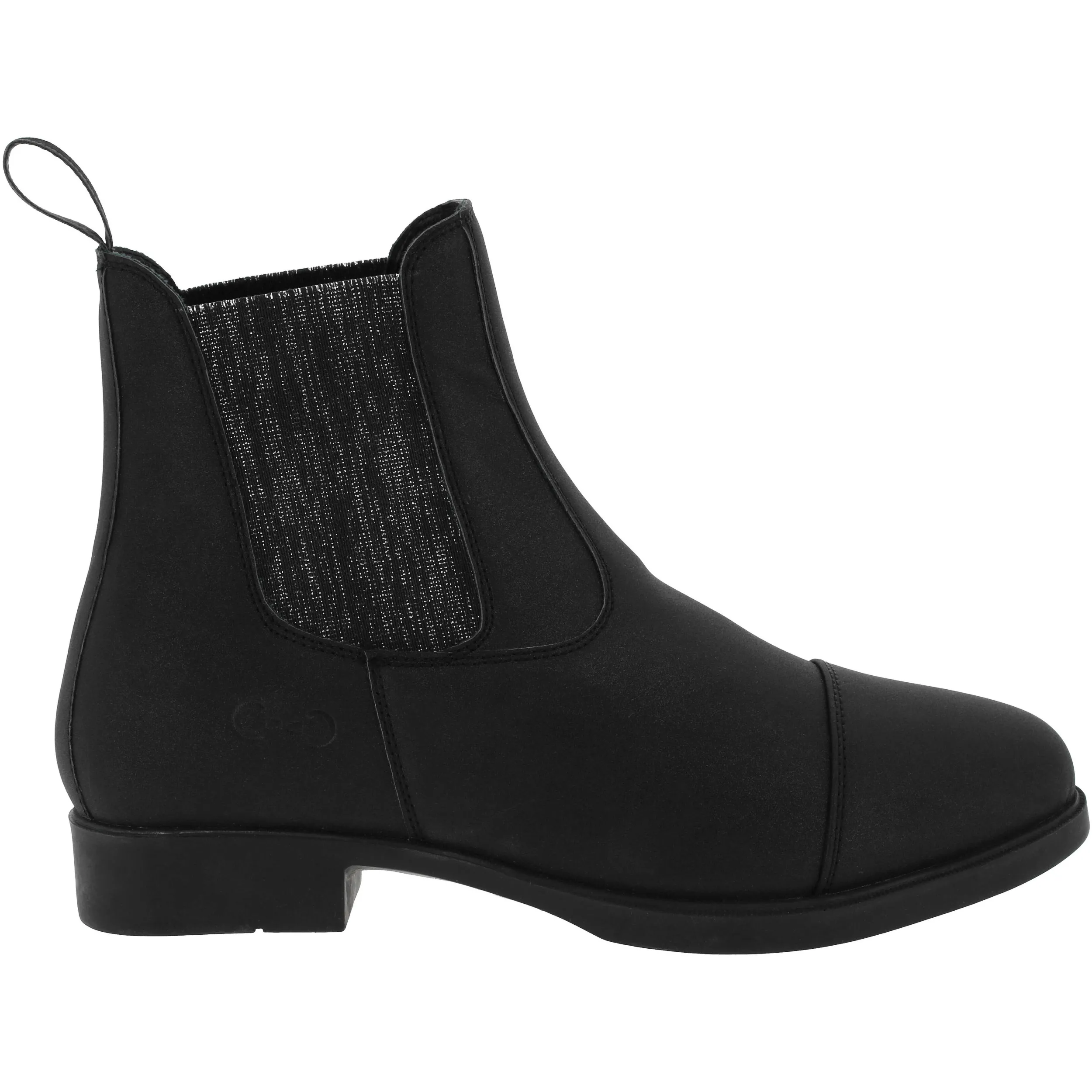 Kinder Jodhpurstiefeletten GLITZER schwarz