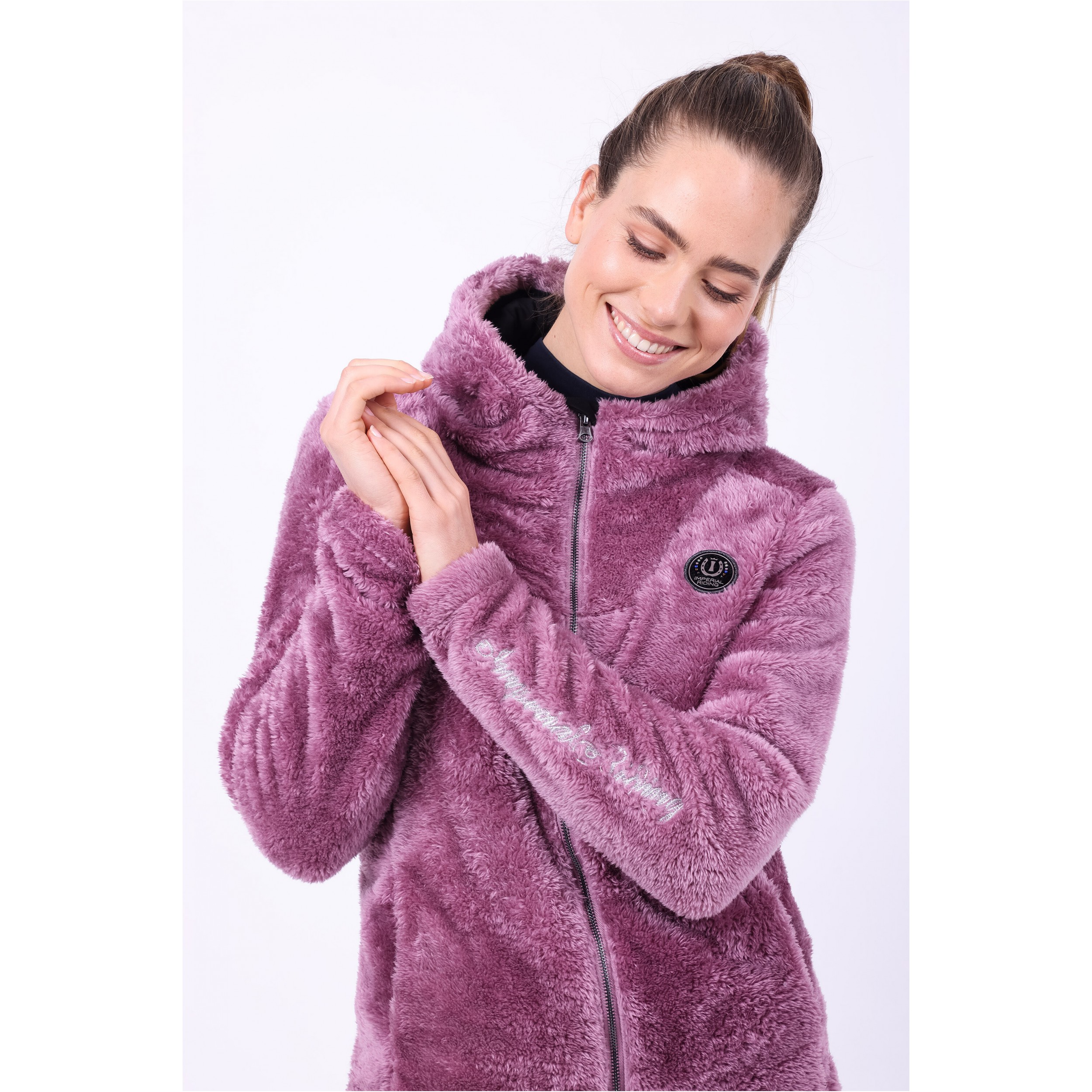 Damen Fleecejacke IRHCosy bloom pink