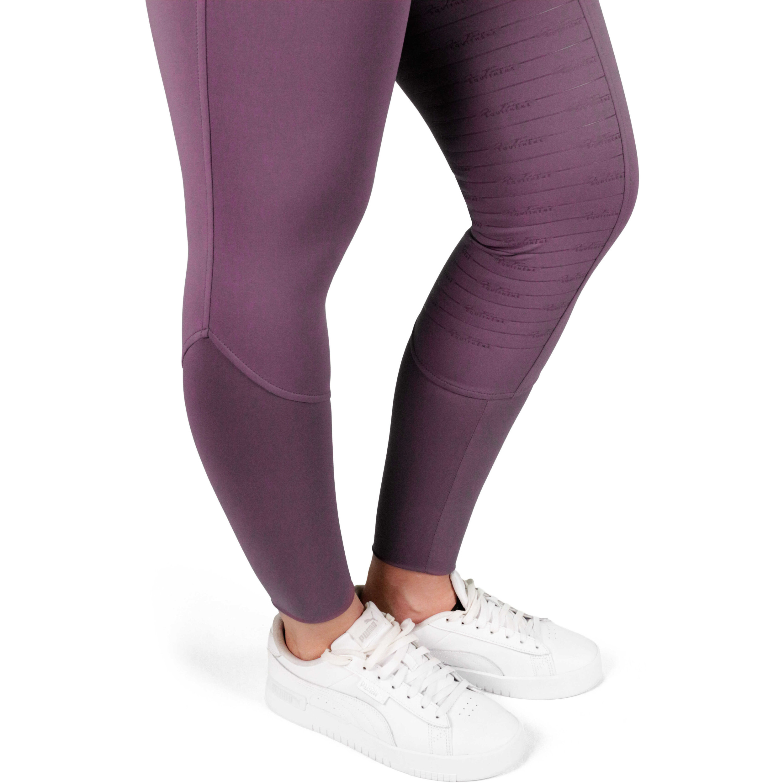 Damen Reithose Silikon Vollbesatz Je t’aime EK-ELSA violett