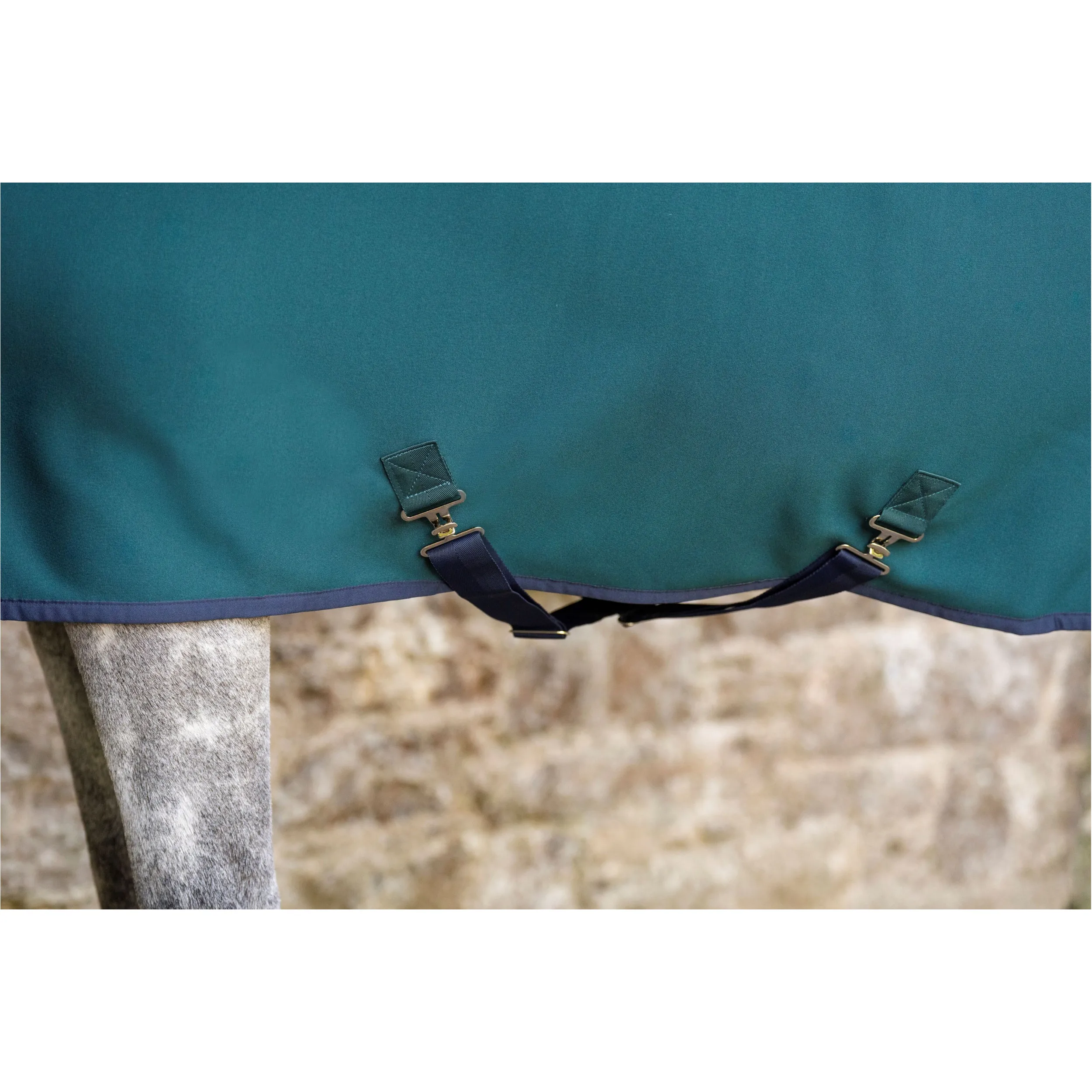 Abschwitzdecke AMIGO Jersey Cooler dynasty green/navy/silver