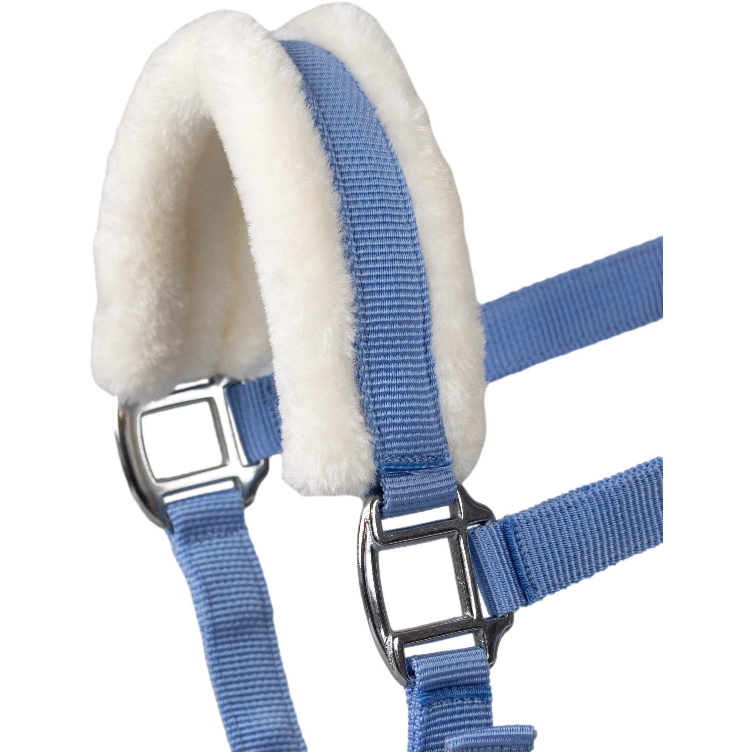 Halfter mit Plüschpolsterung BASICLINE babyblau