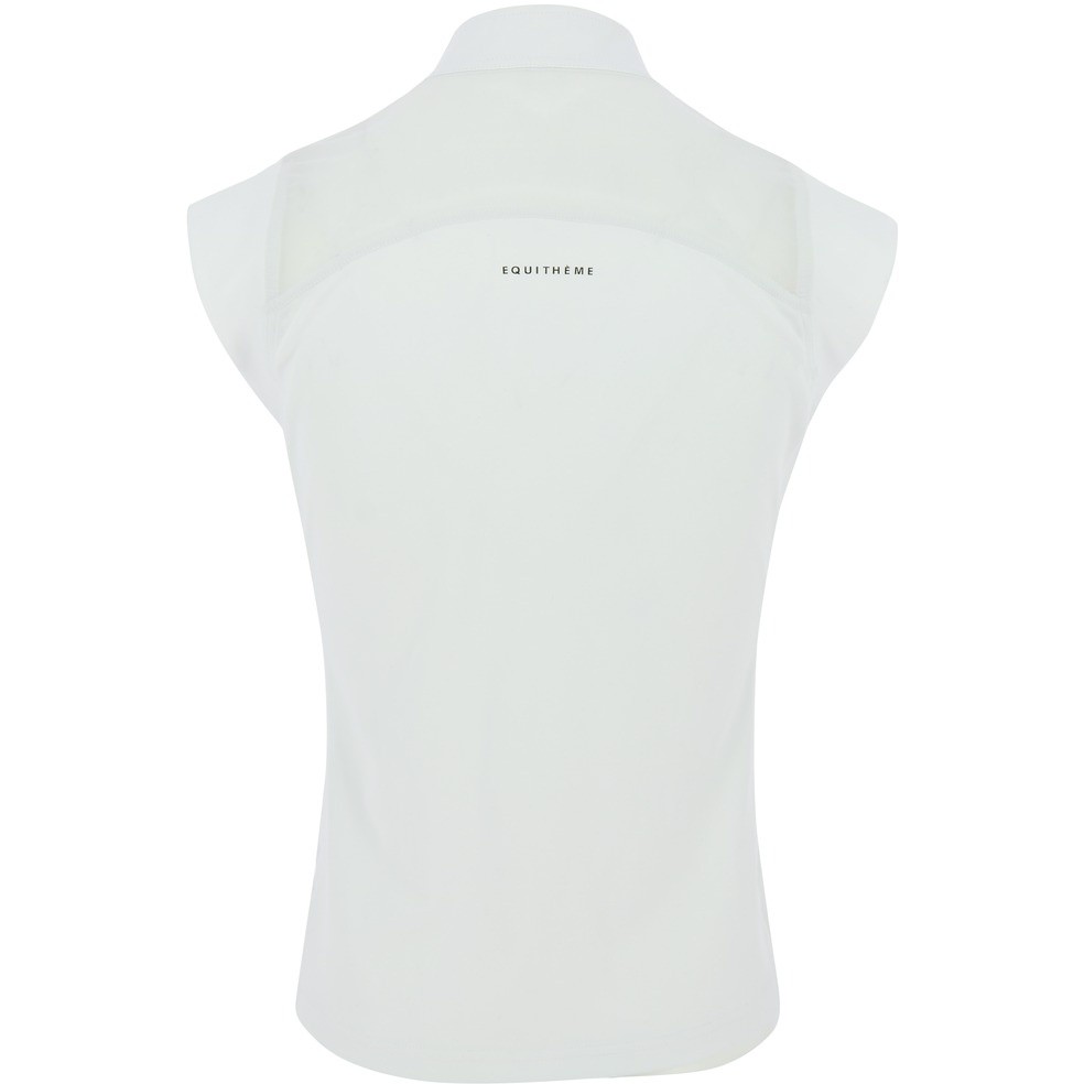 Damen Turnier-Poloshirt BRÜSSEL mit Mesheinsätzen weiß