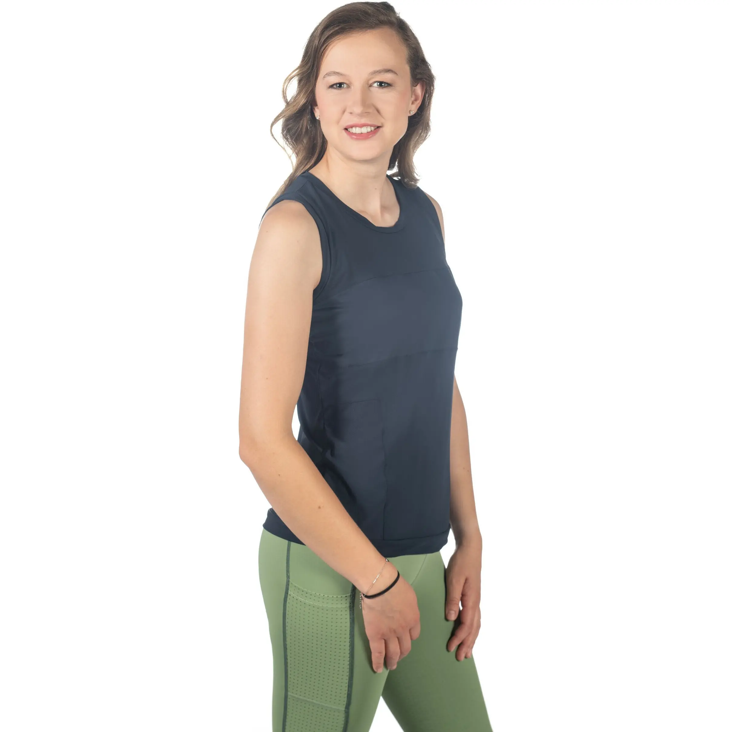 Damen Top MILA dunkelblau