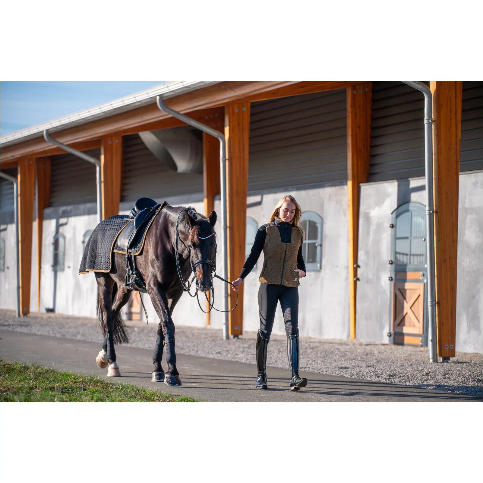 Ausreitdecken FIR-Tech GRAND schwarz