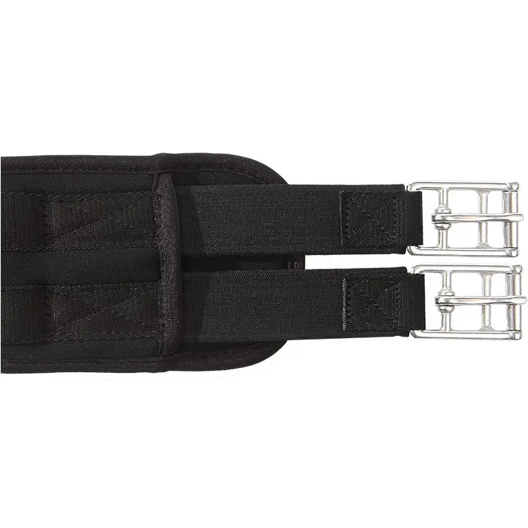 Sattelgurt Memory mit Elast CLASSIC schwarz
