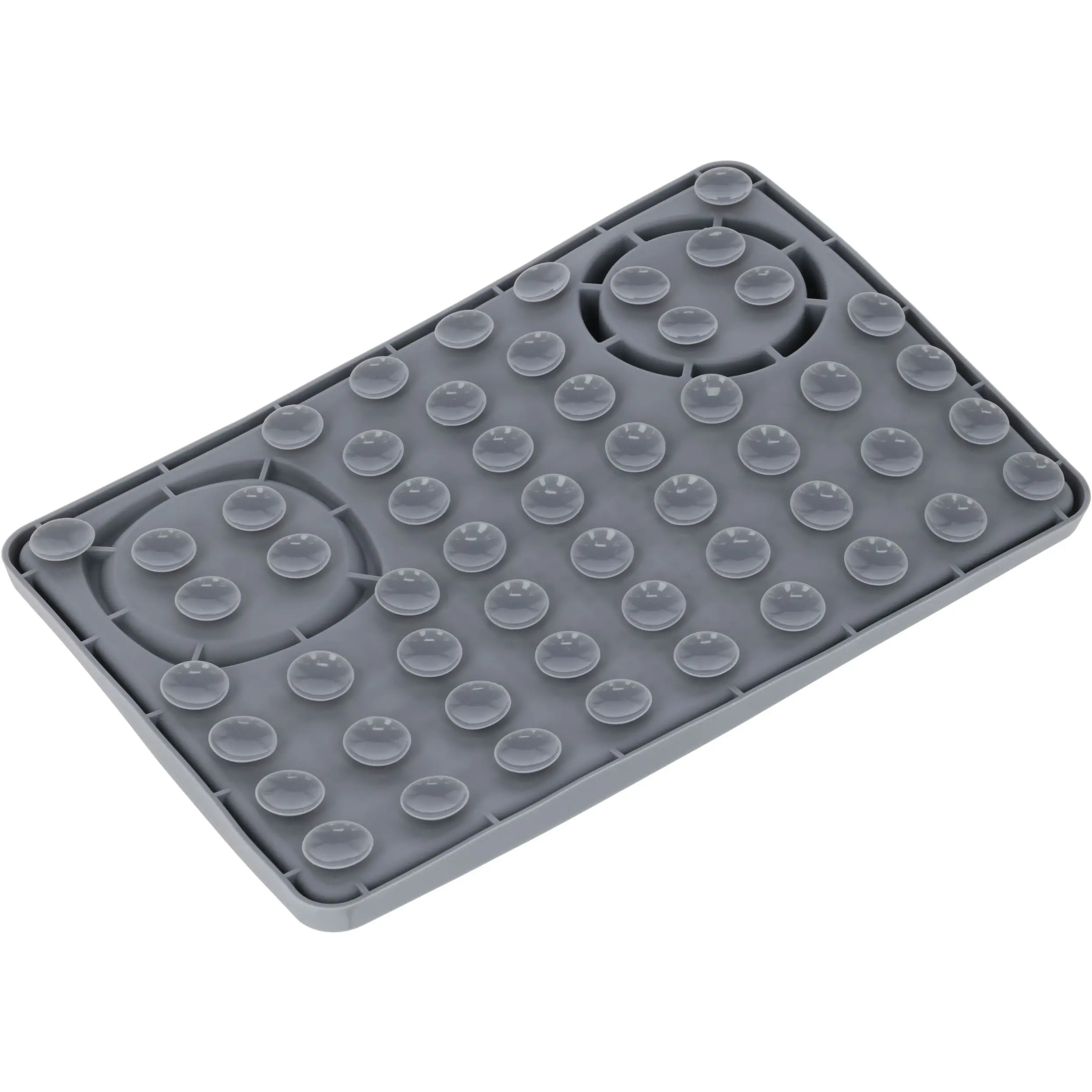 Schleckmatte XL grau 30x20x4cm