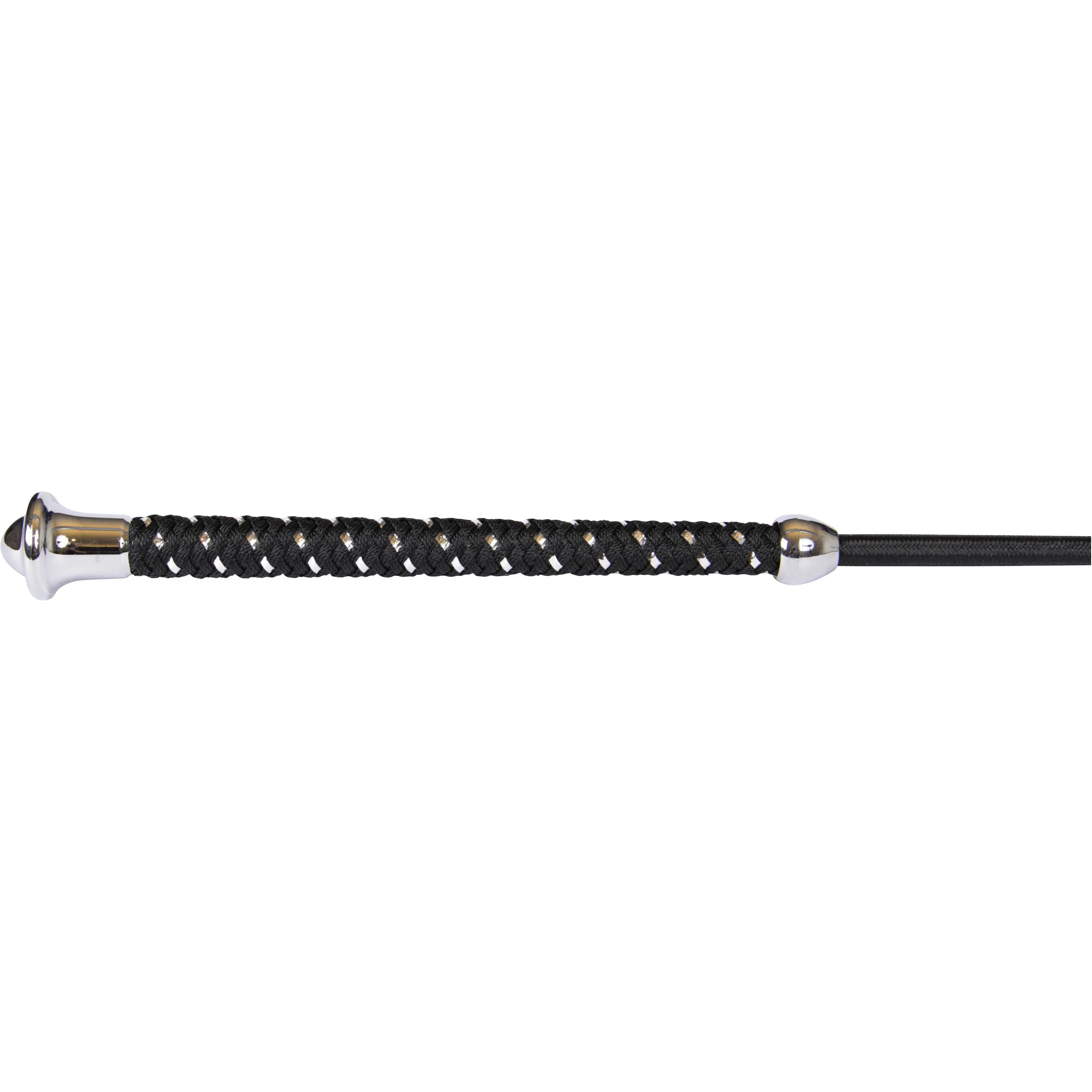 Dressurgerte schwarz/silber