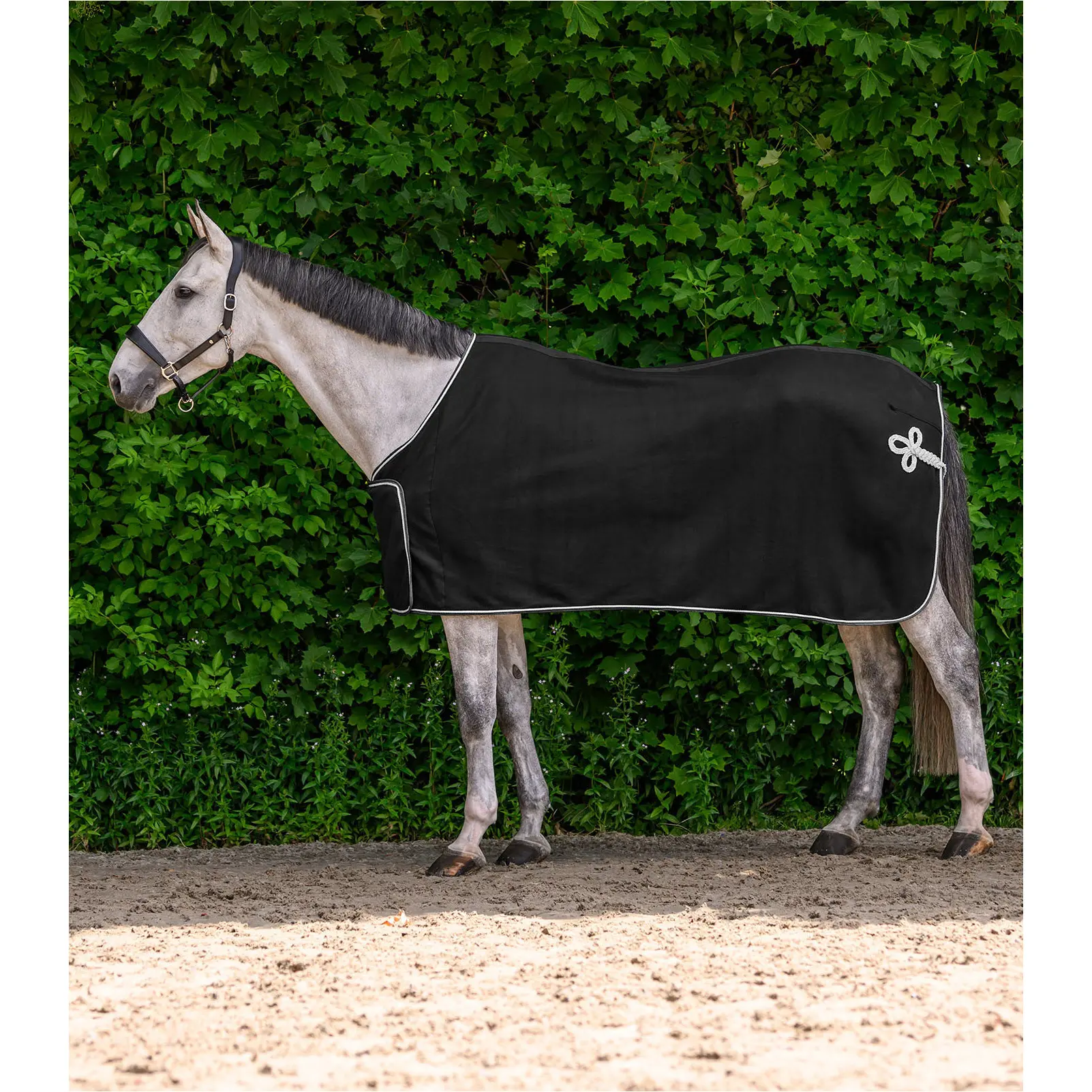 Fleece- und Sponsorendecke ECONOMIC schwarz