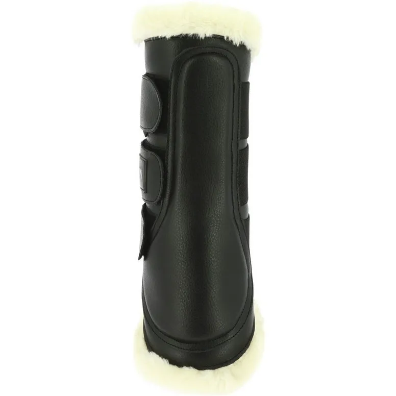 Gamaschen (2er Set) geschlossen schwarz/ecru